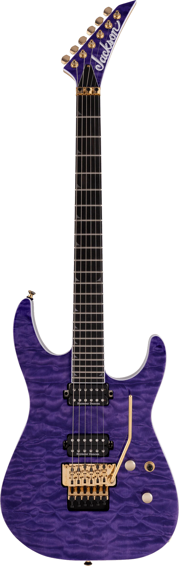 Jackson Pro Series Soloist SL2Q MAH Transparent Purple ***B-Stock*** - Image 2