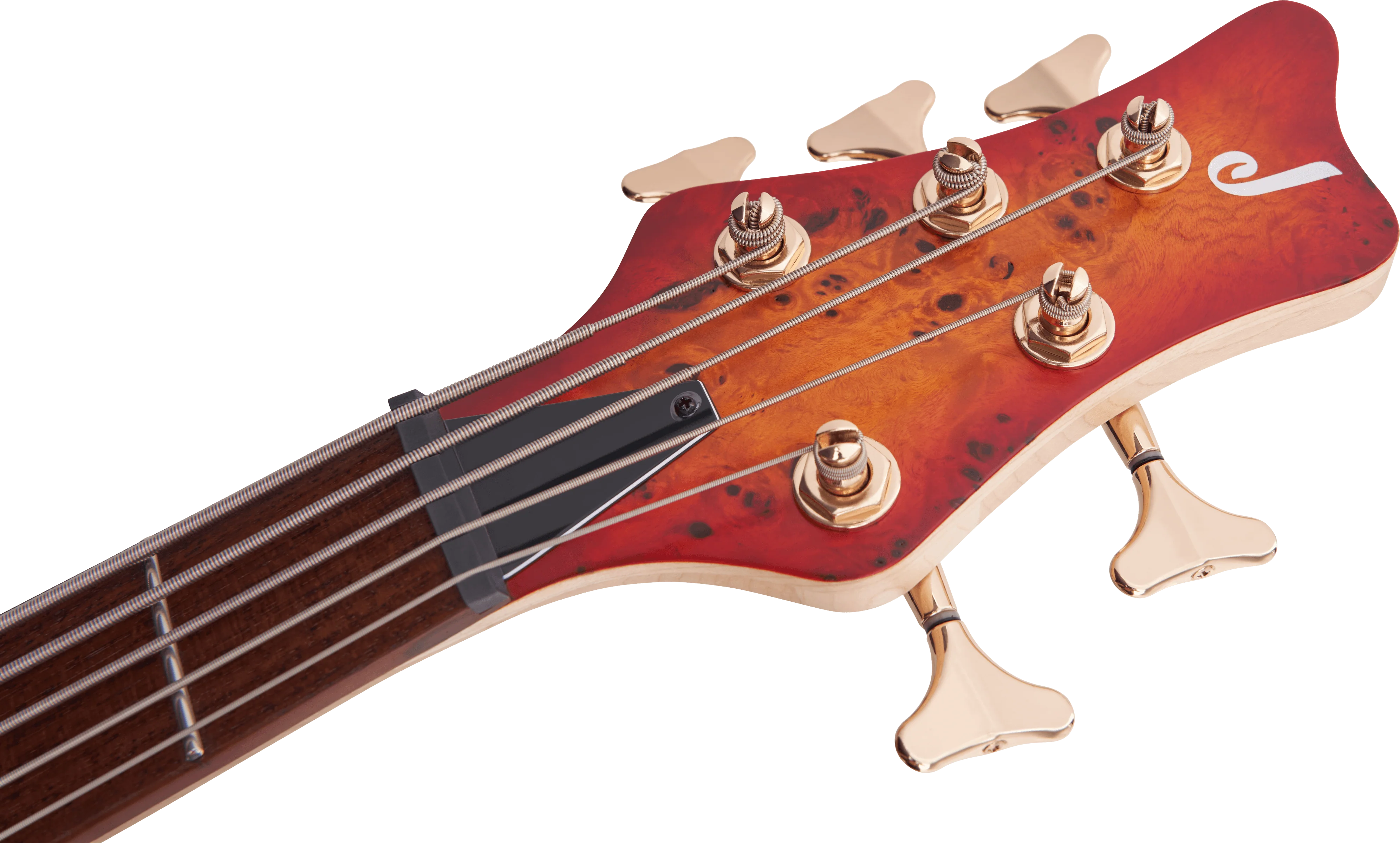 Jackson Pro Series Spectra Bass SBP V Transparent Cherry Burst - Image 7