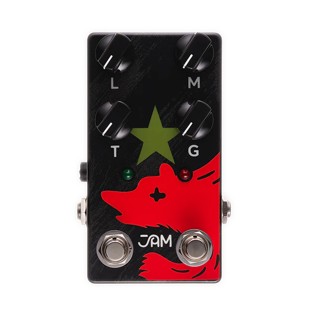 Jam Pedals Red Muck Fuzz Bass Guitar Effect Pedal