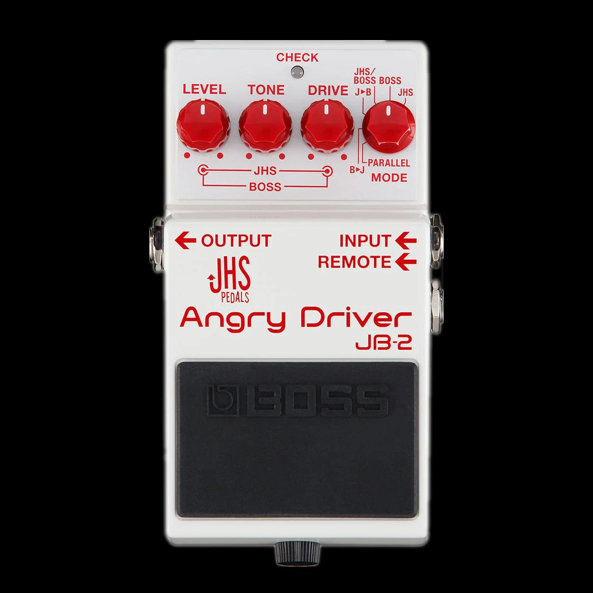 Boss JHS JB-2 Angry Driver Overdrive Guitar Pedal
