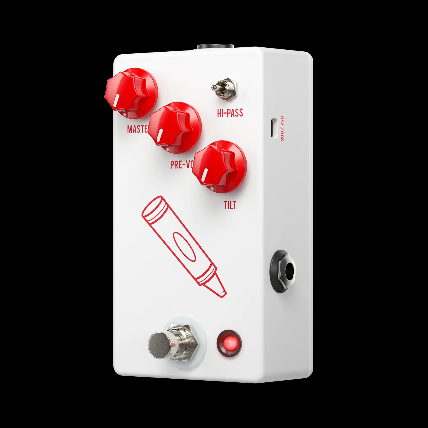 JHS Crayon Overdrive Guitar Pedal - Image 2
