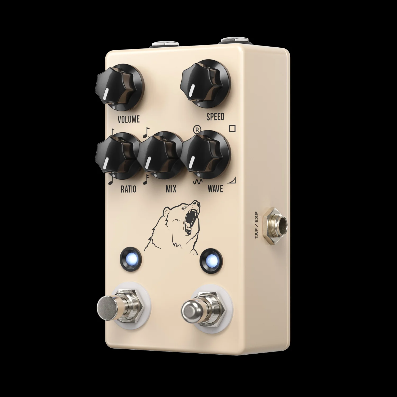JHS Kodiak Analog Tremolo with Tap Tempo Guitar Effect Pedal - Image 2
