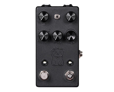 JHS Lucky Cat Delay Guitar Effect Pedal - Black - Image 2