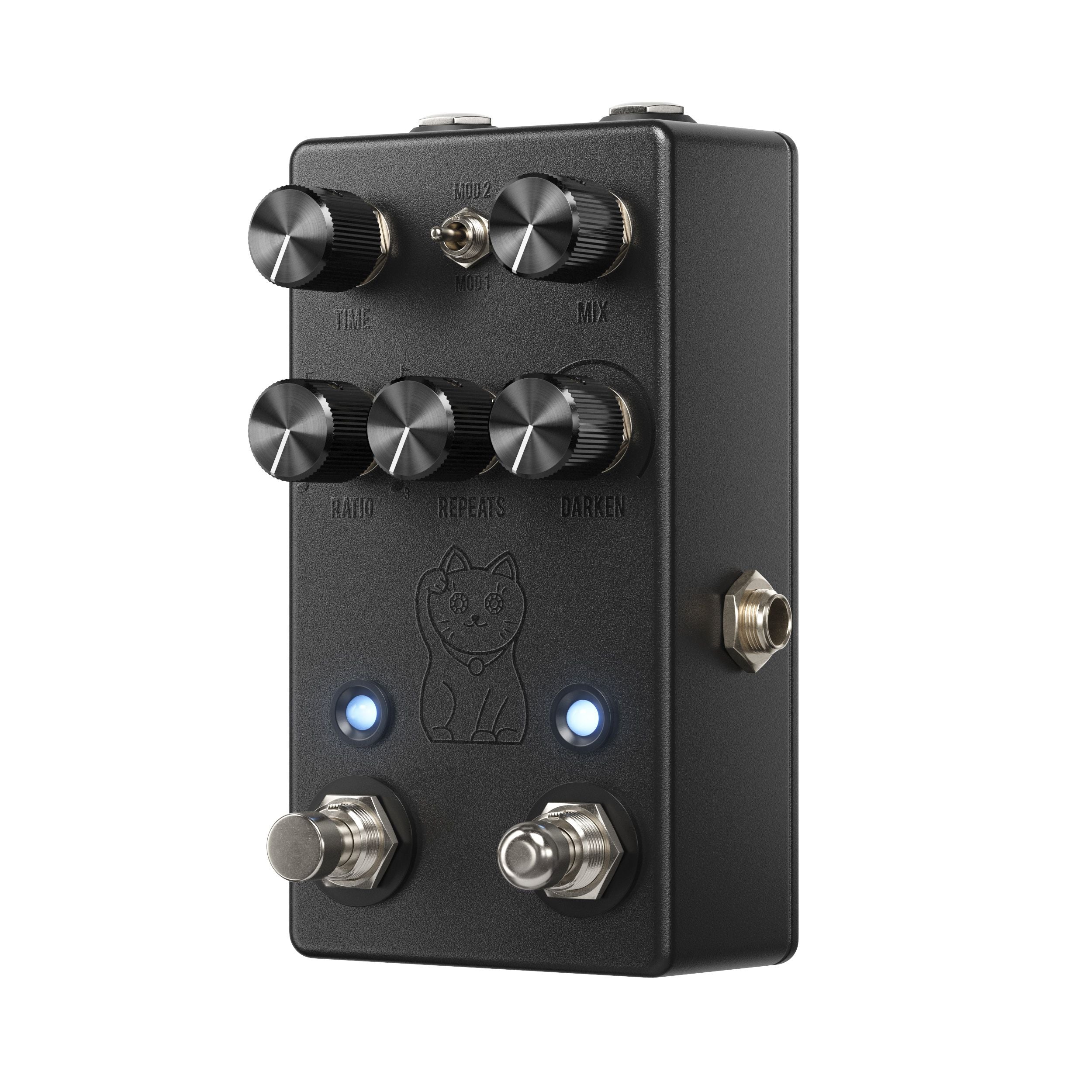 JHS Lucky Cat Delay Guitar Effect Pedal - Black - Image 3