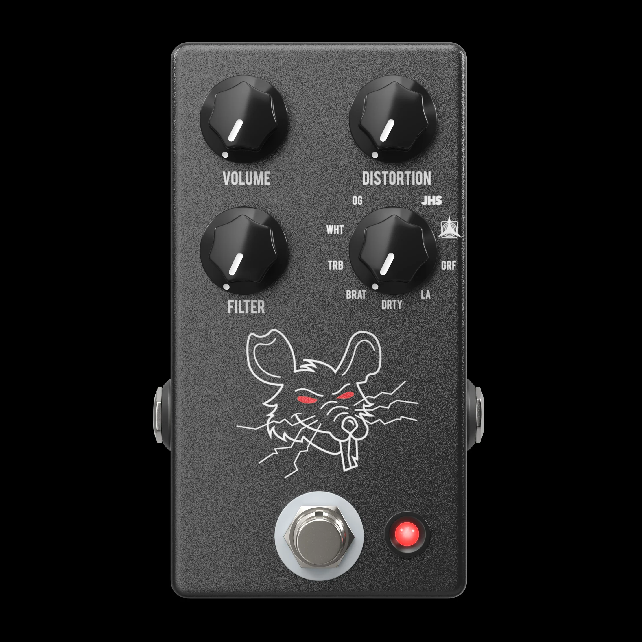 JHS PackRat Distortion Guitar Effect Pedal