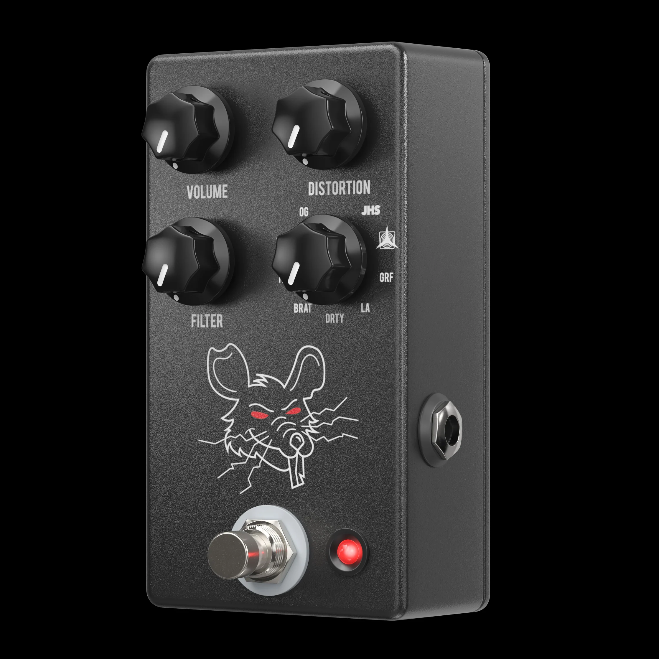 JHS PackRat Distortion Guitar Effect Pedal - Image 3