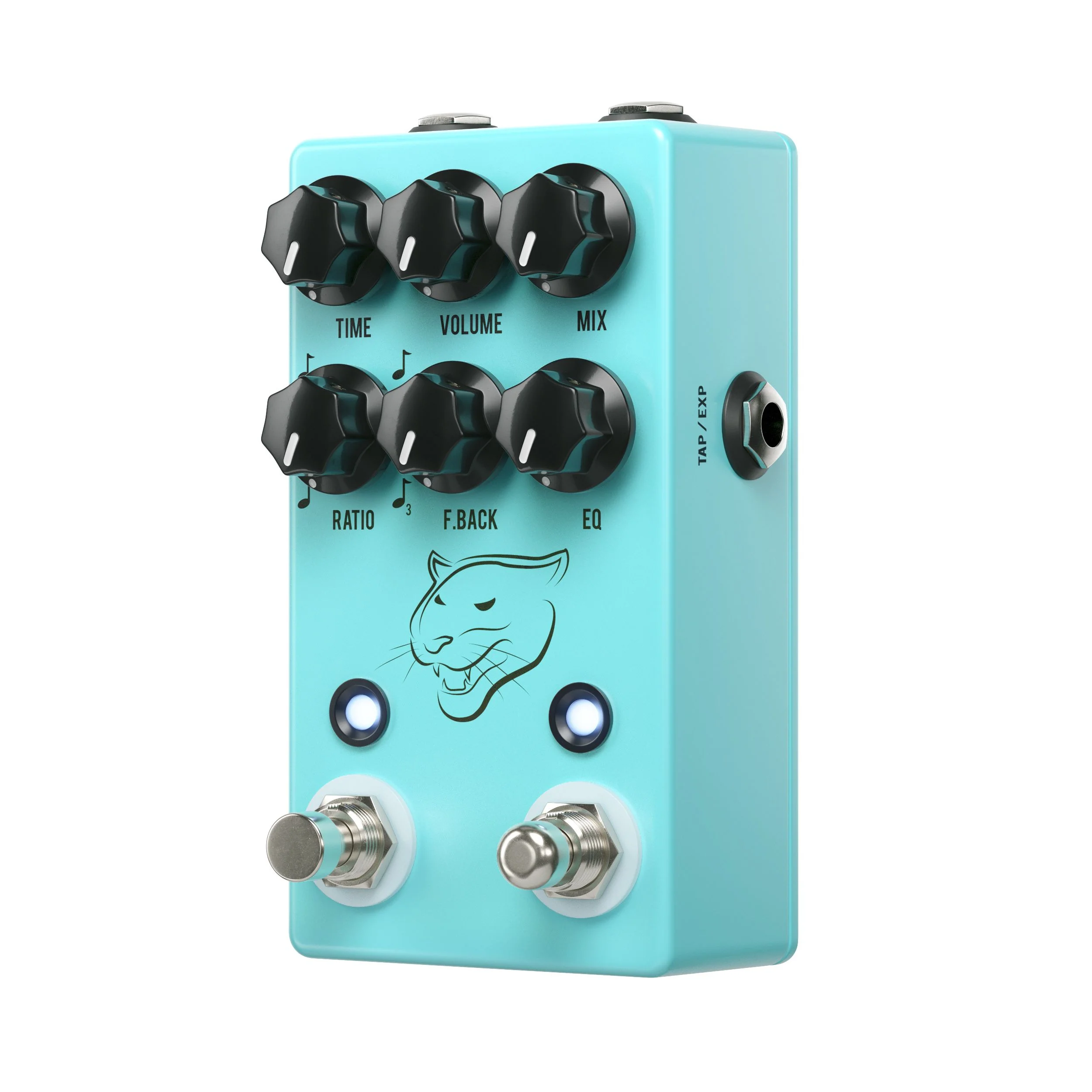 DISC - Panther Cub V2 - JHS Panther Cub V2 Analog Delay w/ Tap Tempo Guitar Effect Pedal - Image 2