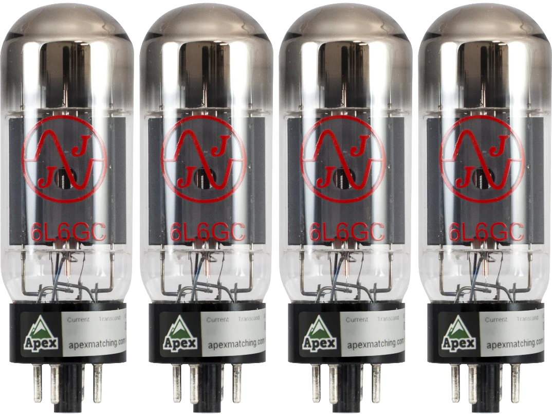JJ Electronics 6L6GC Vacuum Tubes Apex Matched Quad T-6L6GC-JJ-MQ - Image 2
