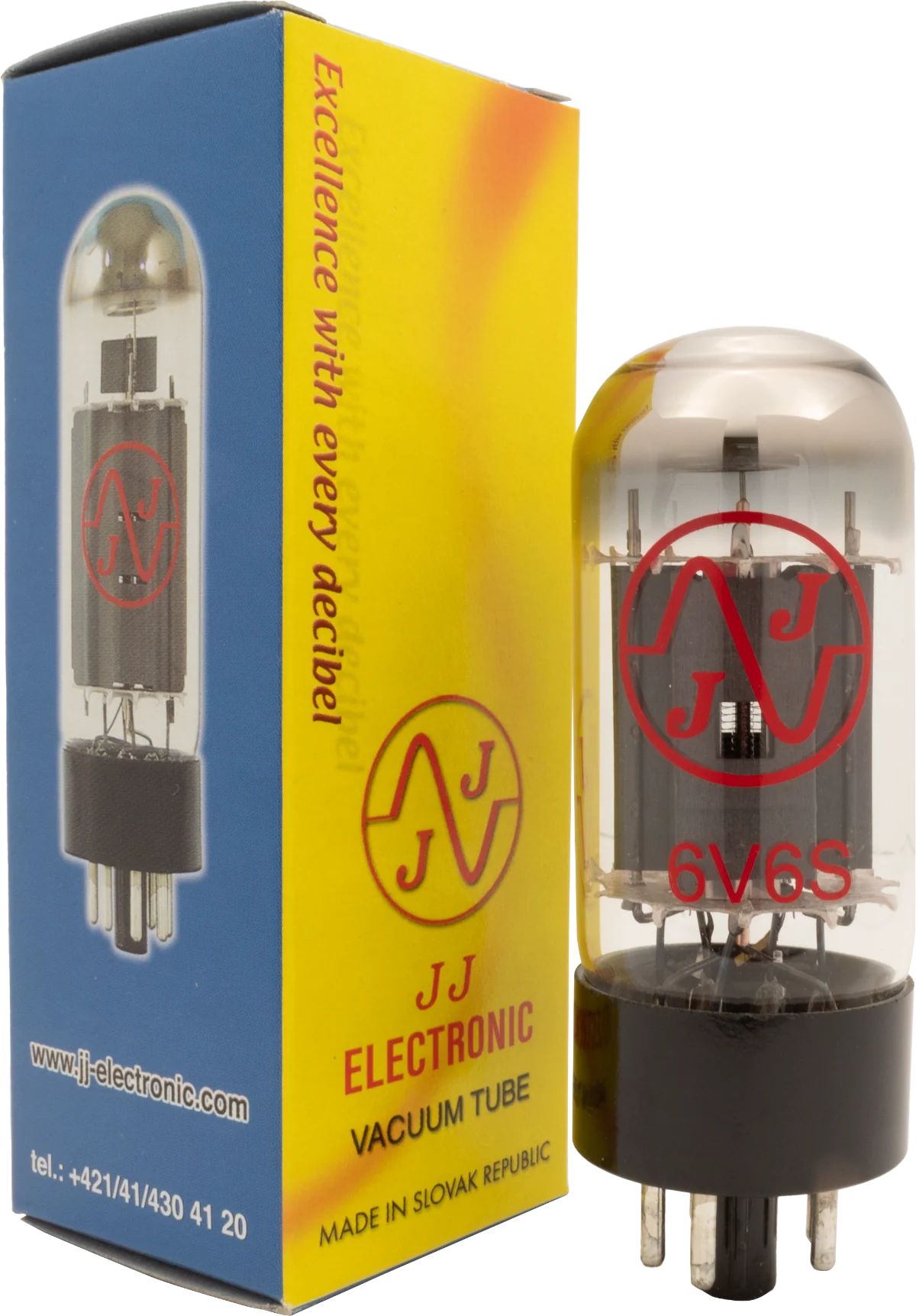 JJ Electronics 6V6-S Vacuum Tubes Apex Matched Pair T-6V6-JJ-MP - Image 2