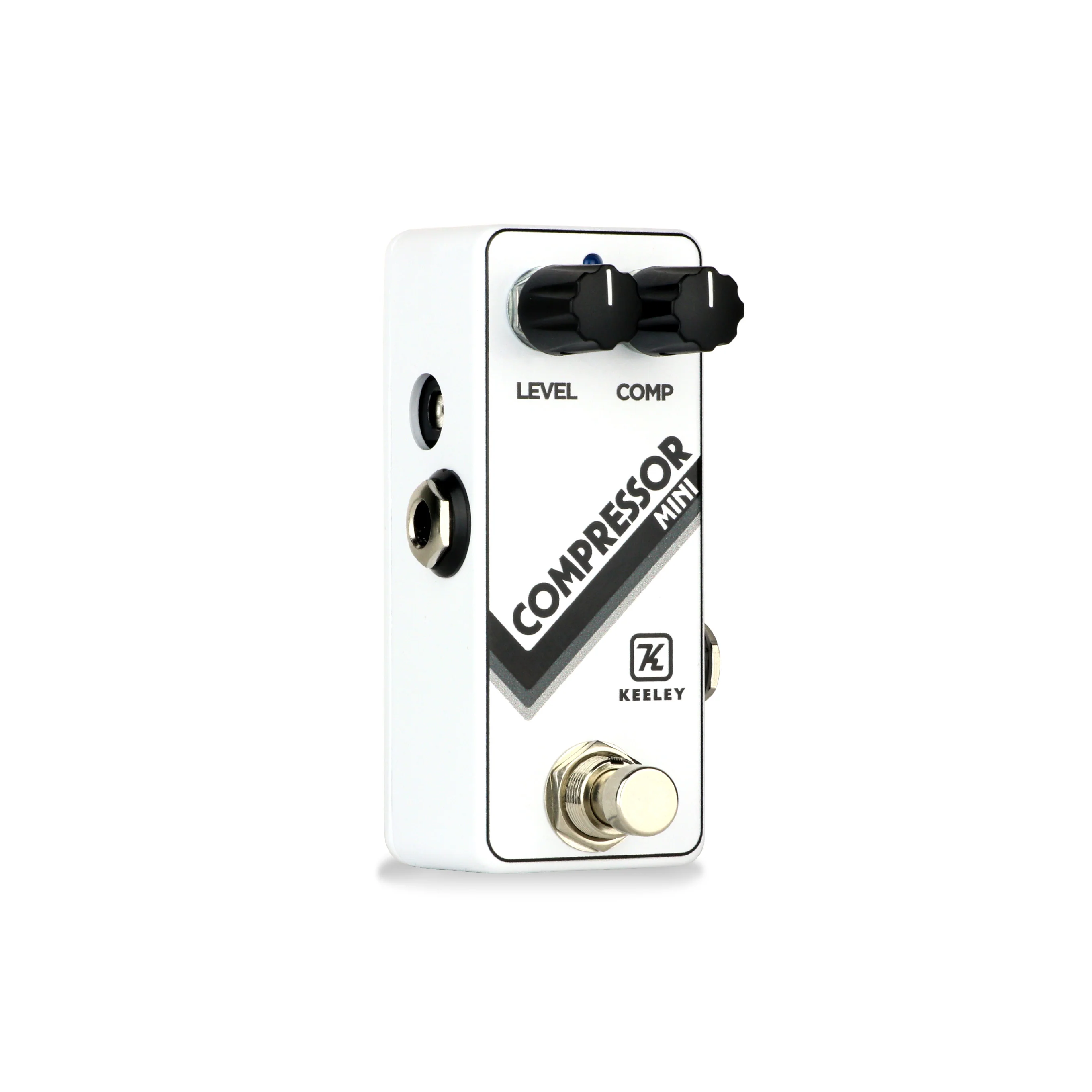 Keeley Compressor Mini Limited Edition Arctic White Guitar Effect Pedal - Image 3