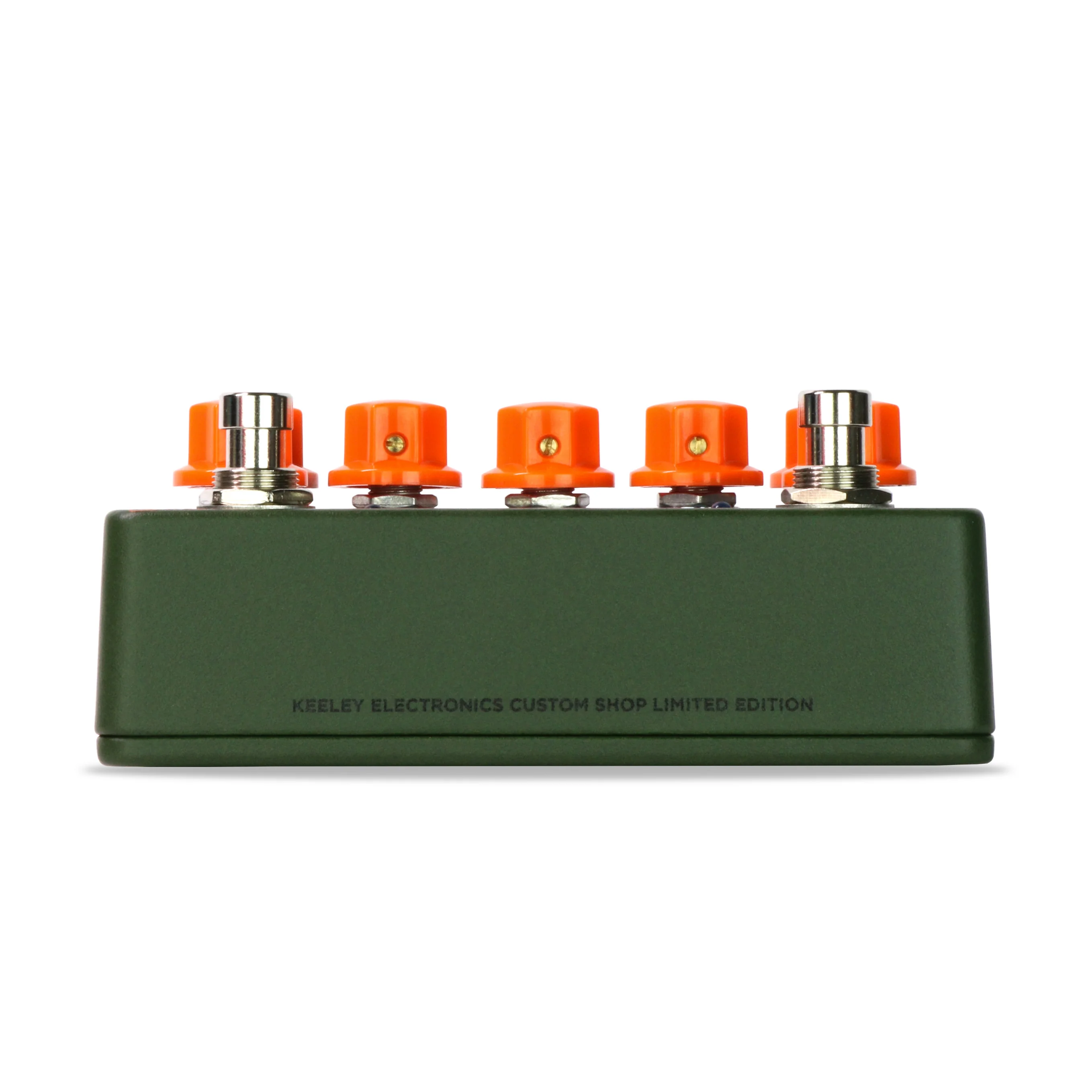 Keeley "Dankside" Edition  Black/Orange Knobs Darkside Workstation Fuzz Delay Modulation Multi-Effect Pedal - Image 3