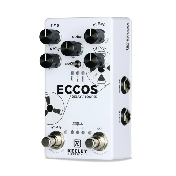 Keeley Eccos Neo Vintage Tape Delay Guitar Effect Pedal - Image 3