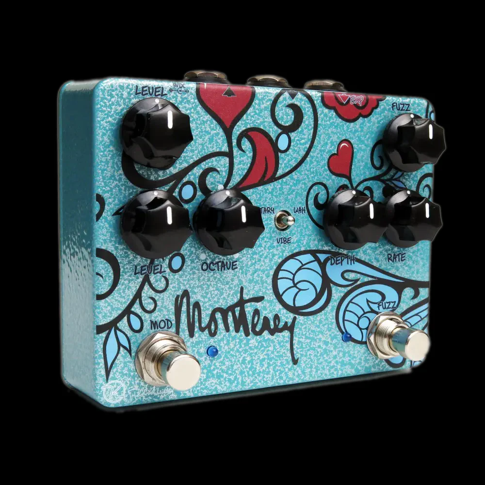 Keeley Monterey Fuzz Vibe Rotary Wah Guitar Effect Pedal - Image 2