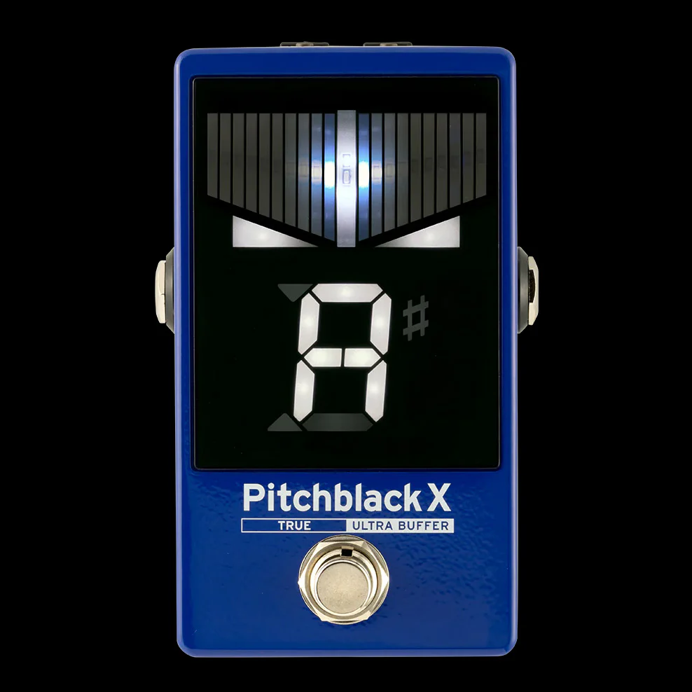 Korg Limited Edition Pitchblack X Blue Tuner - PBXBL
