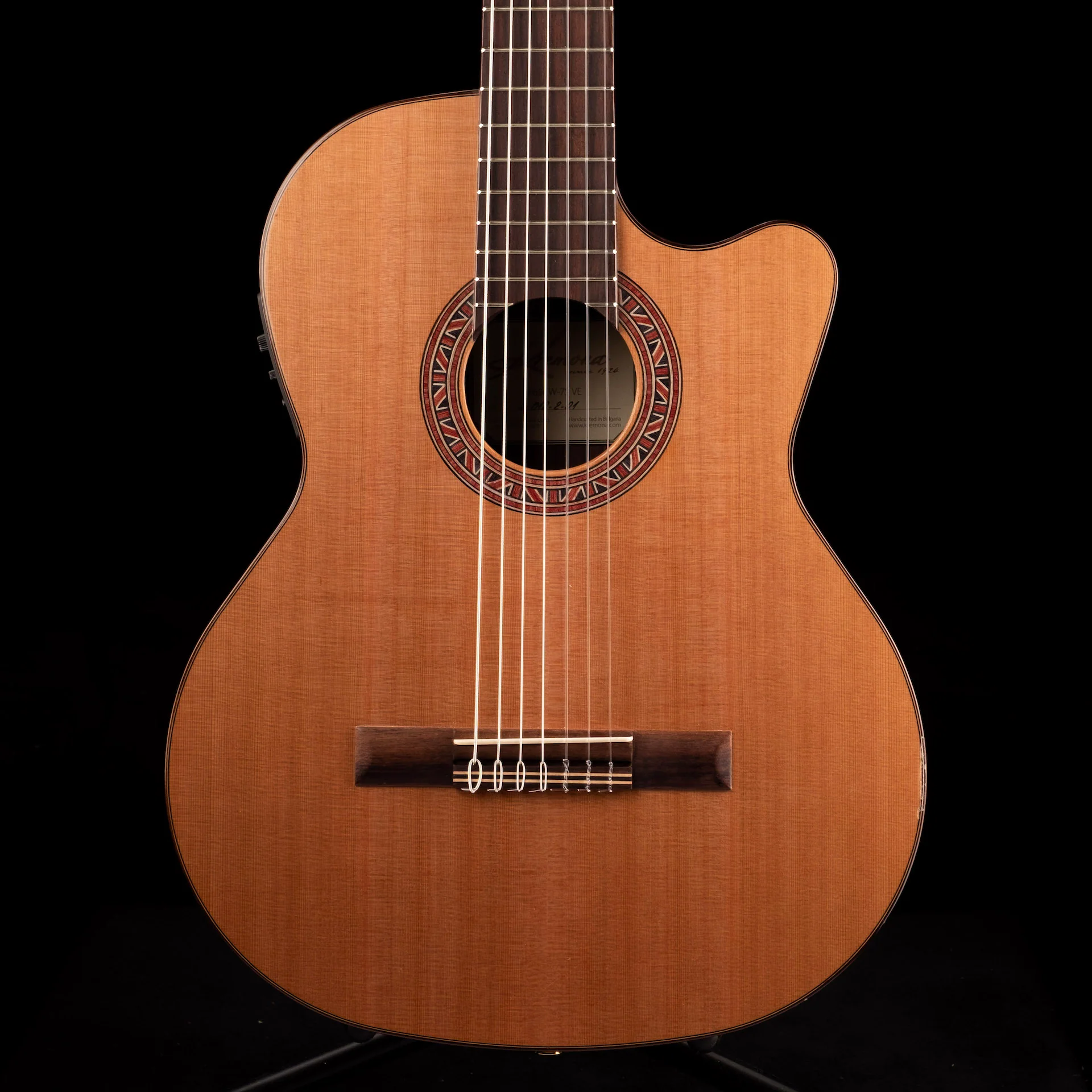 Kremona Performer Series F65CW-7S VE Nylon 7-String Guitar w/ Bag **B-STOCK** With Gig Bag