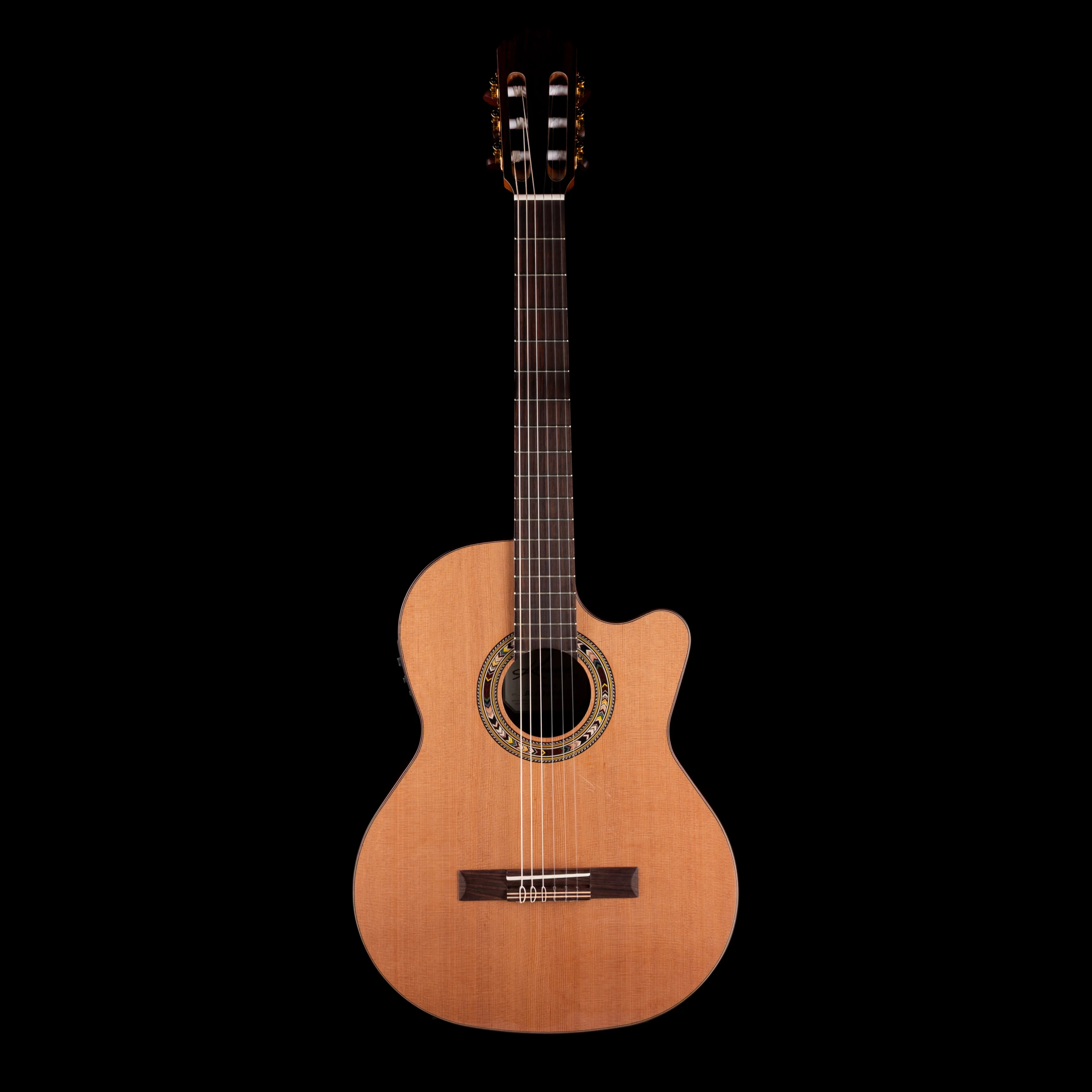 Kremona Performer Series Verea Nylon String Classical Acoustic Electric Guitar With Gig Bag - Image 2