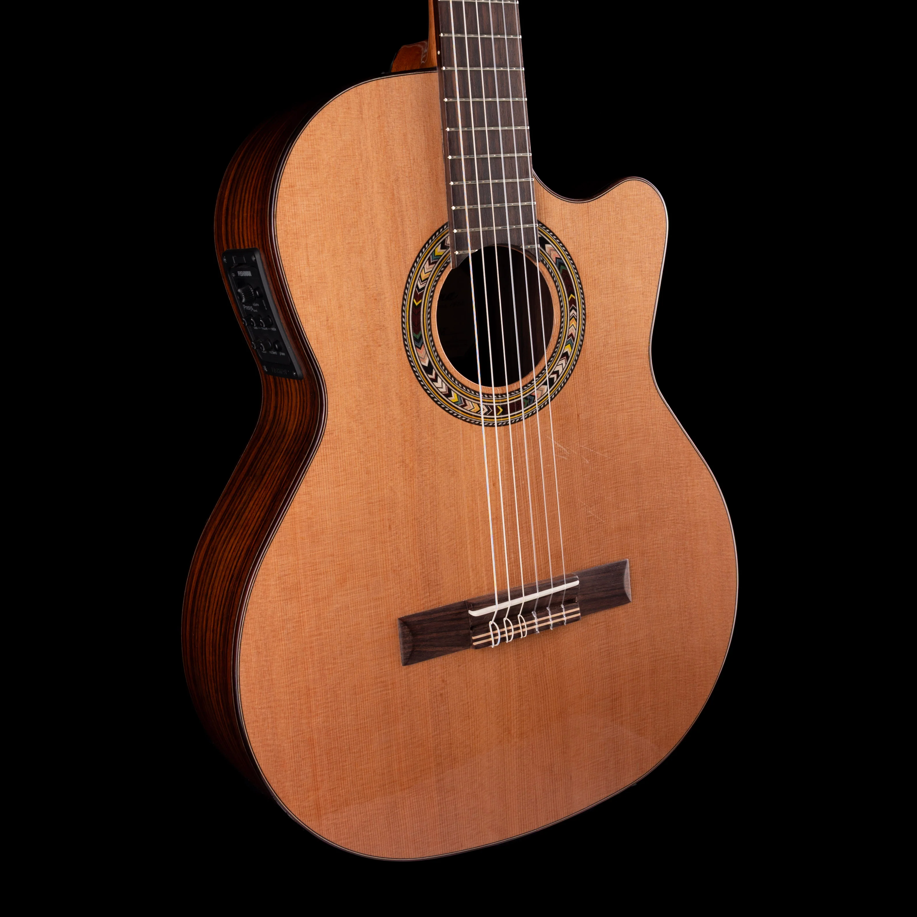 Kremona Performer Series Verea Nylon String Classical Acoustic Electric Guitar With Gig Bag - Image 4