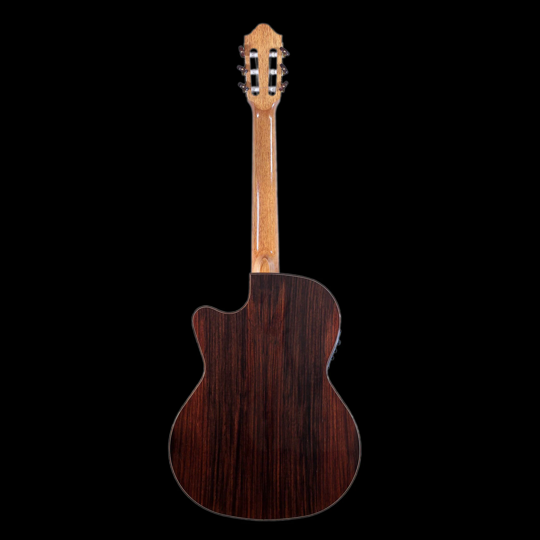 Kremona Performer Series Verea Solid Cedar Top Nylon String Classical Acoustic Electric Guitar With Gig Bag - Image 4