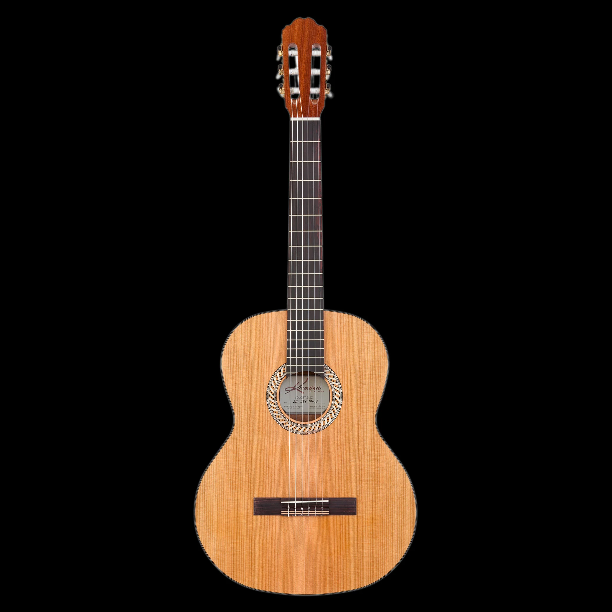 Kremona Soloist Series S65C Solid Cedar Top Nylon String Classical Acoustic Guitar With Gig Bag - Image 3