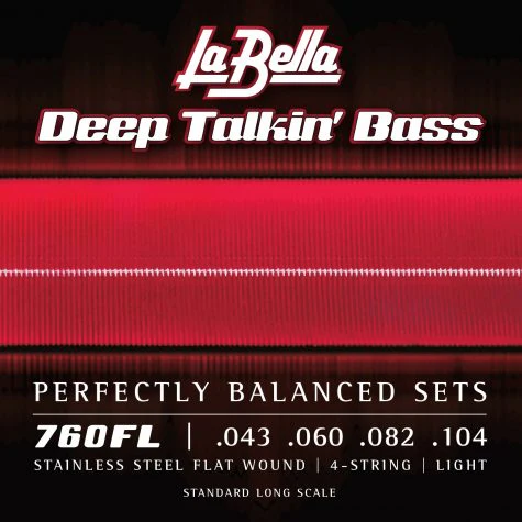La Bella 760FL Flatwounds 43-104 Bass Strings - Image 2