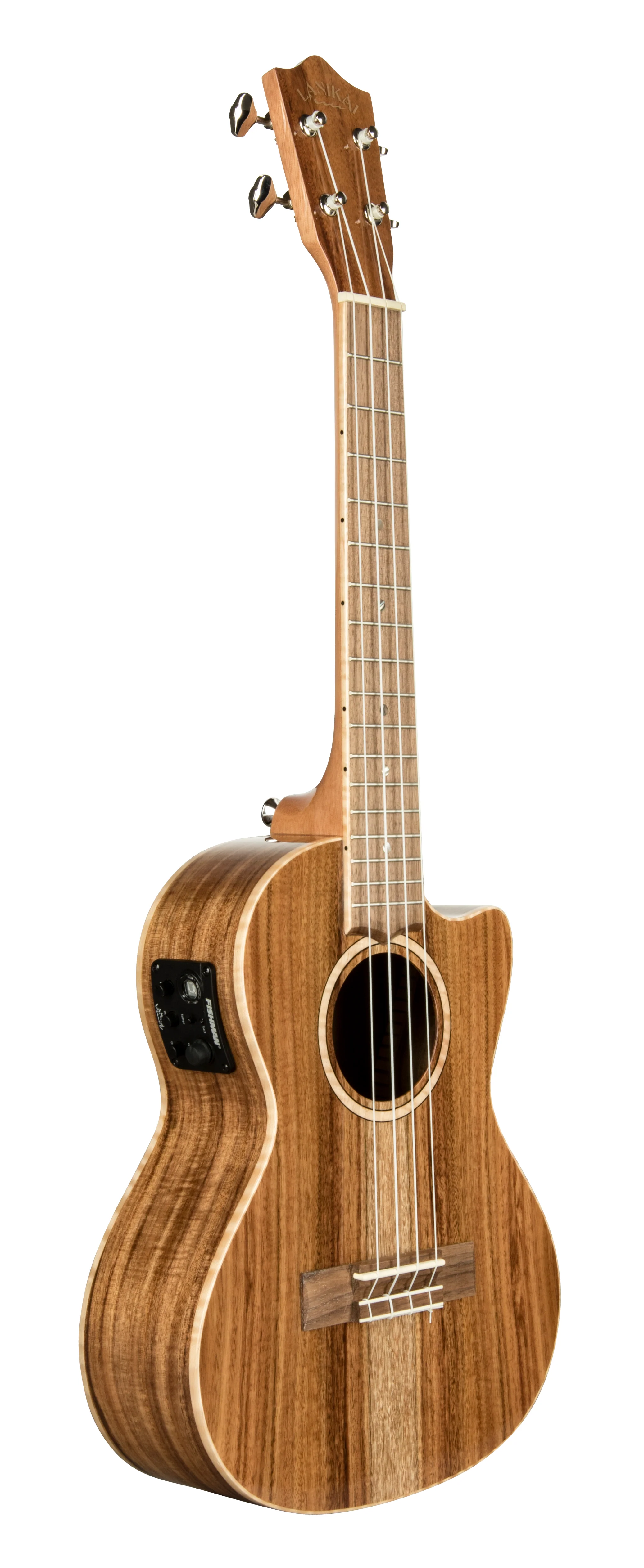 Lanikai ACS-CET All Solid Acacia Tenor with Kula Preamp A/E Ukulele - Image 3