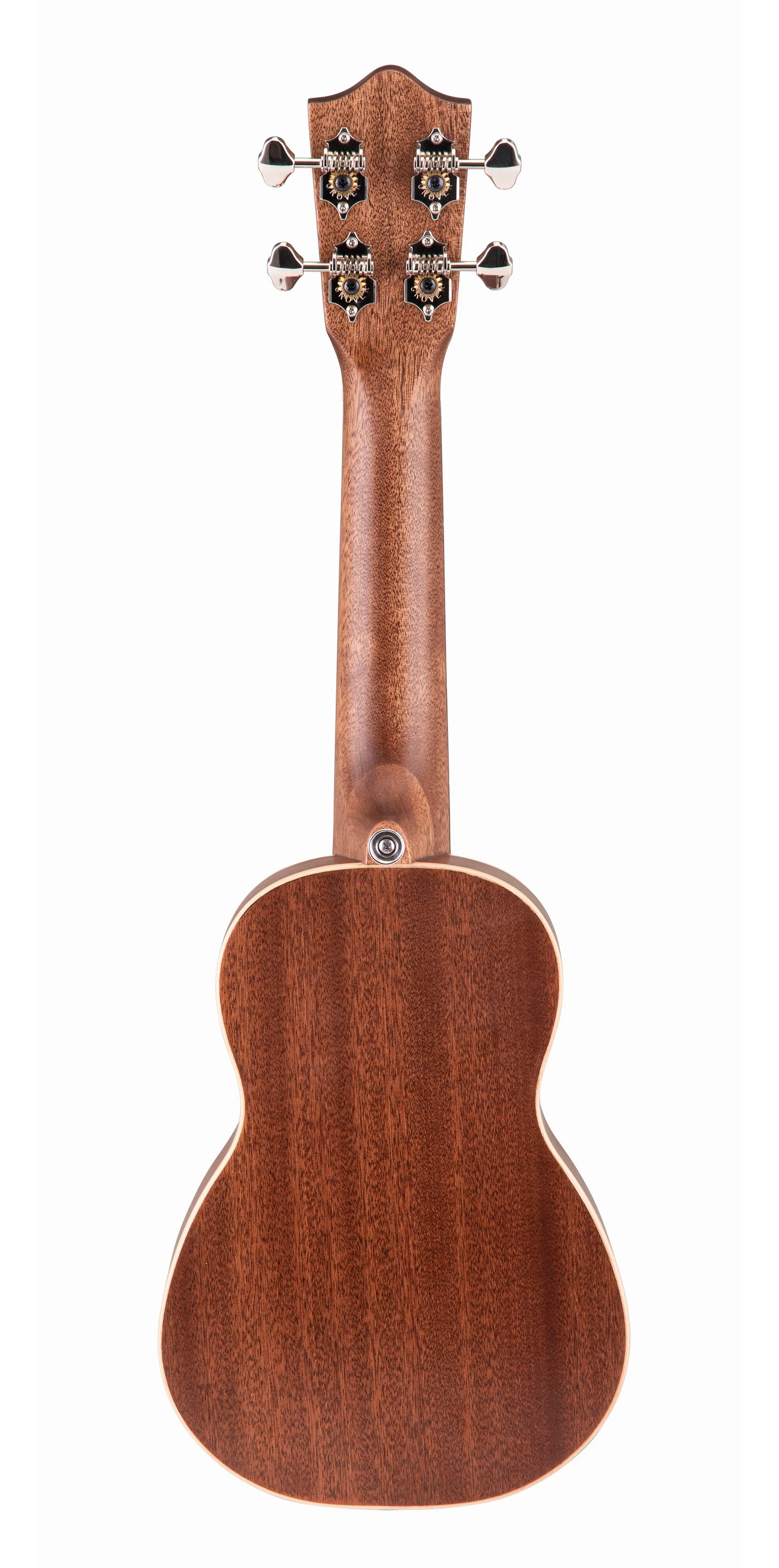Lanikai CDST-S Cedar Solid Top Soprano Ukulele Natural with Gig Bag - Image 4