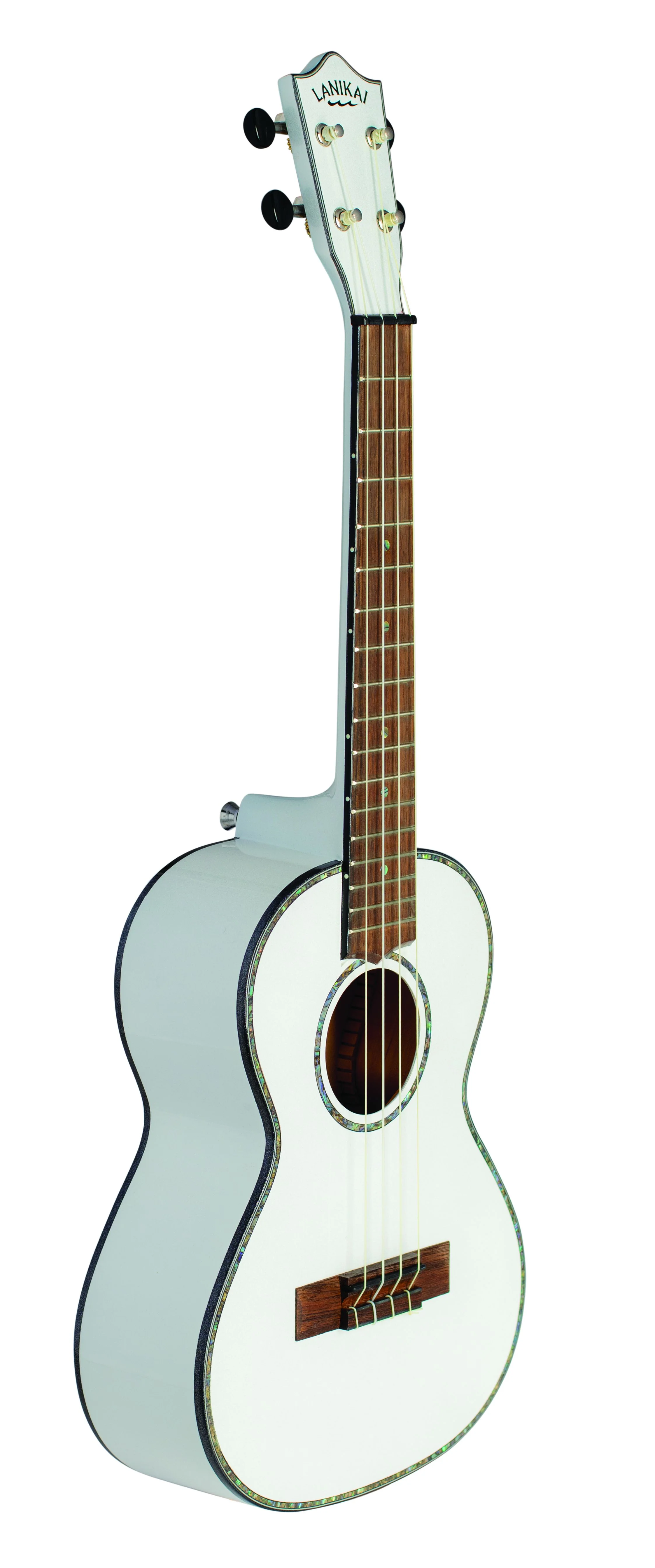 Lanikai JMS-AWT2 Julia Michaels Tenor Ukulele White Pearl with Gig Bag - Image 4