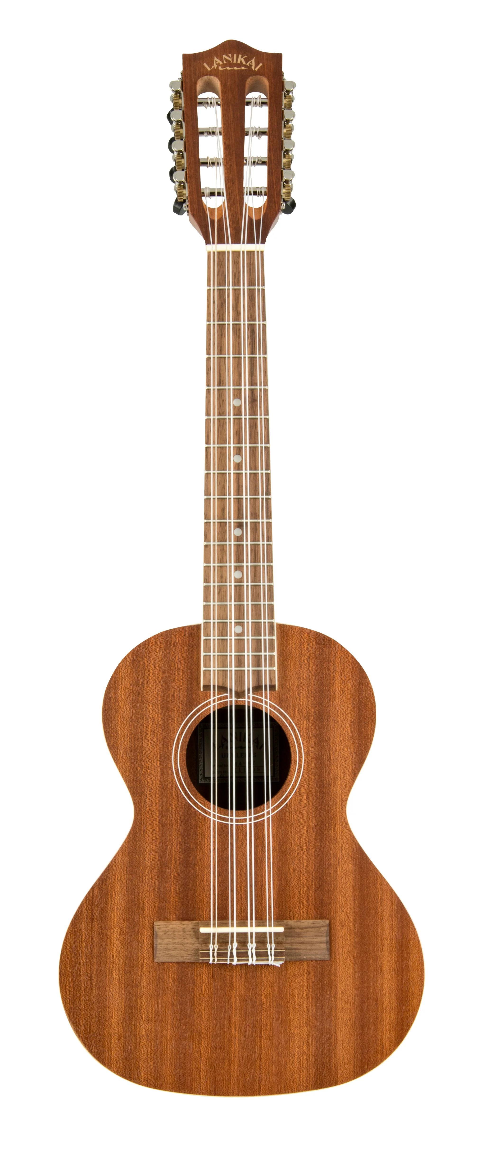 Lanikai MA-8T Mahogany 8 String Tenor with Kula Preamp Acoustic Electric Ukulele - Image 2