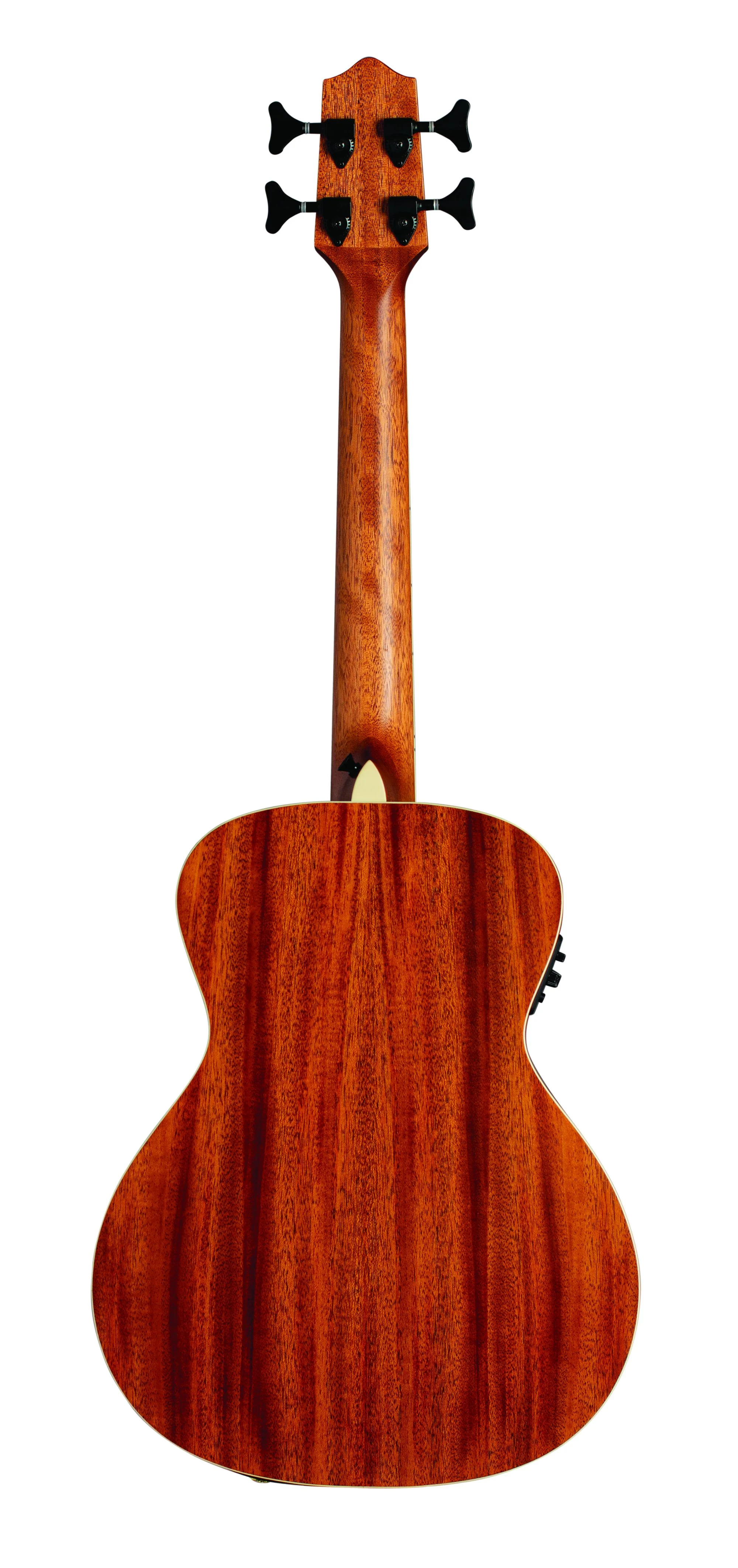 Lanikai MA-EBU Mahogany Bass Ukulele Electric Natural with Gig Bag - Image 4