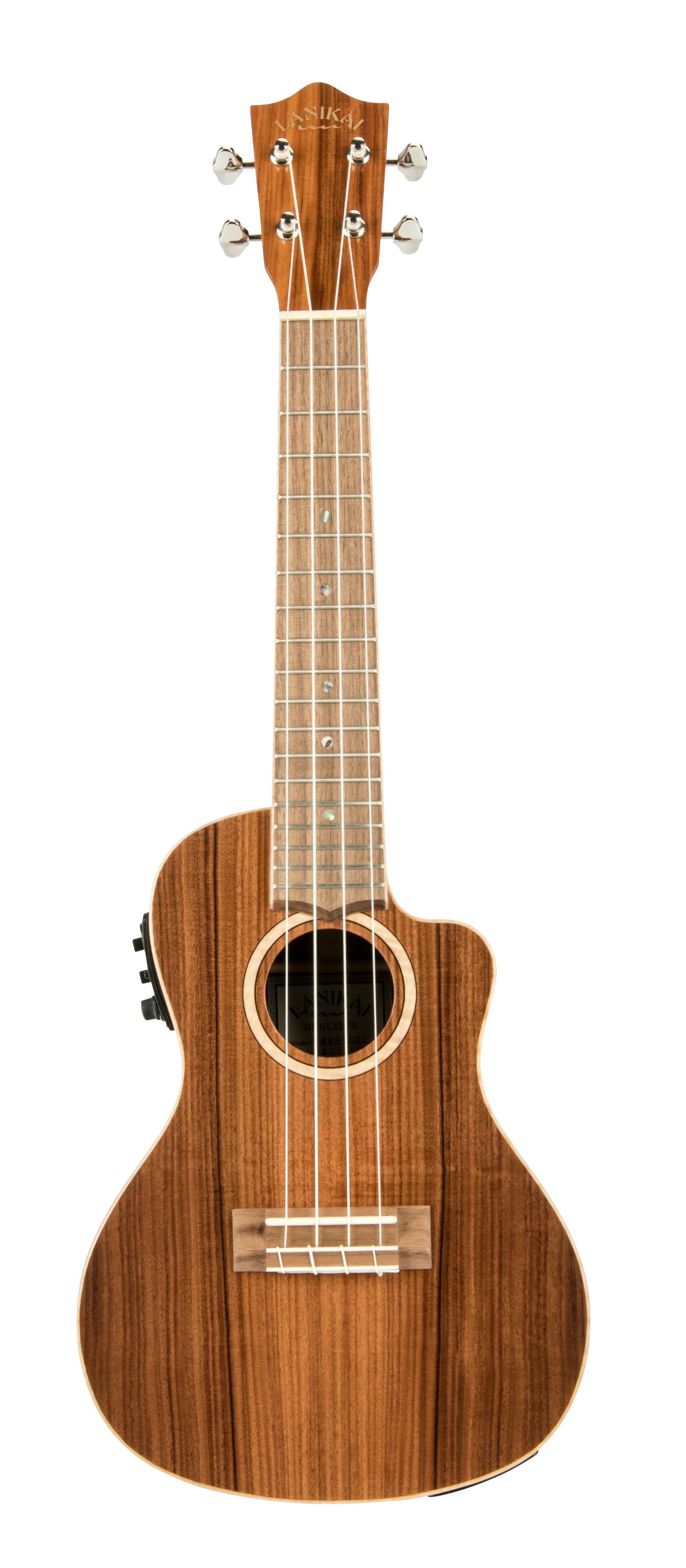 Lanikai MRS-CEC All Solid Morado Concert with Kula Preamp Acoustic Electric Ukulele - Image 2