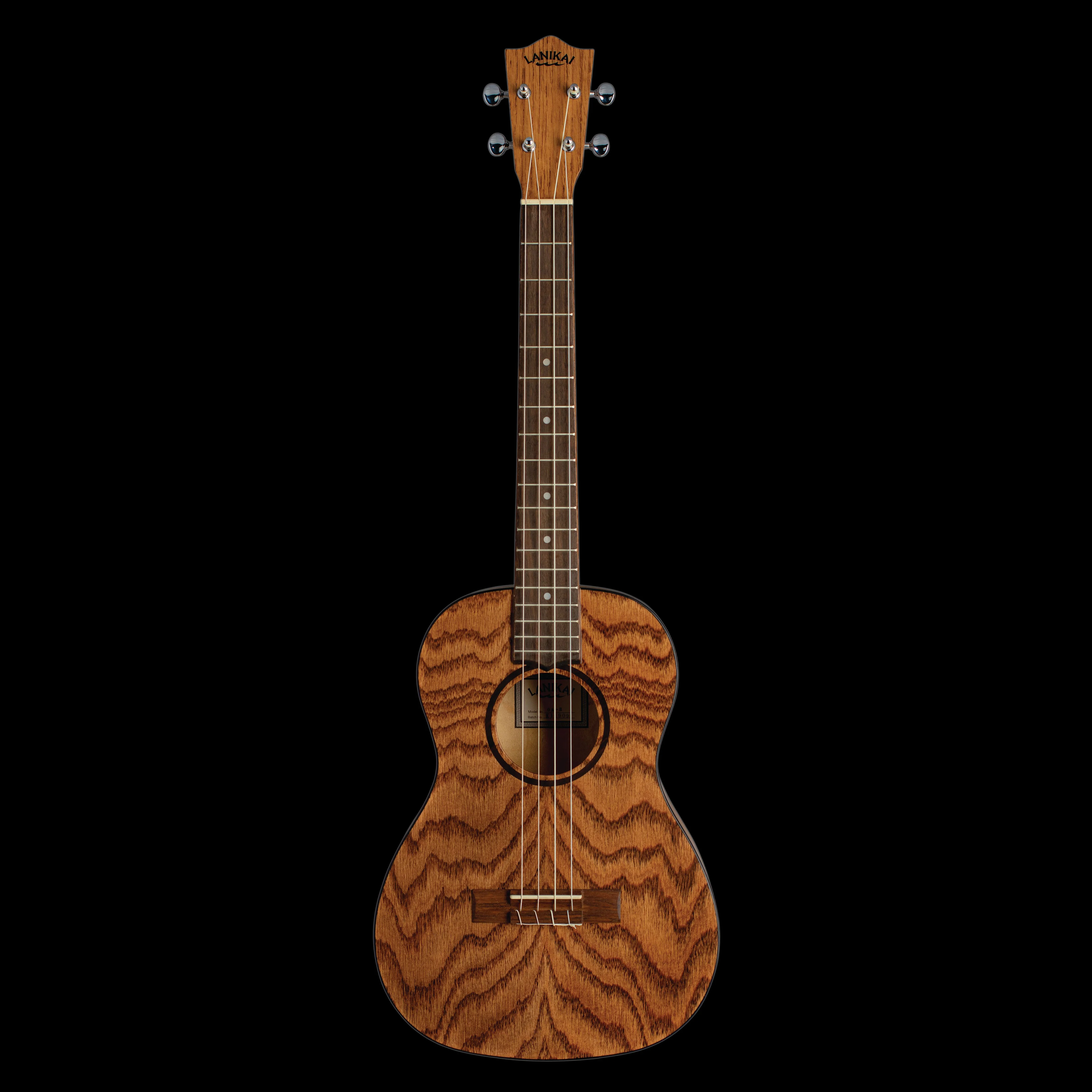 Lanikai OA-B Oak Baritone Ukulele Natural with Gig Bag - Image 3