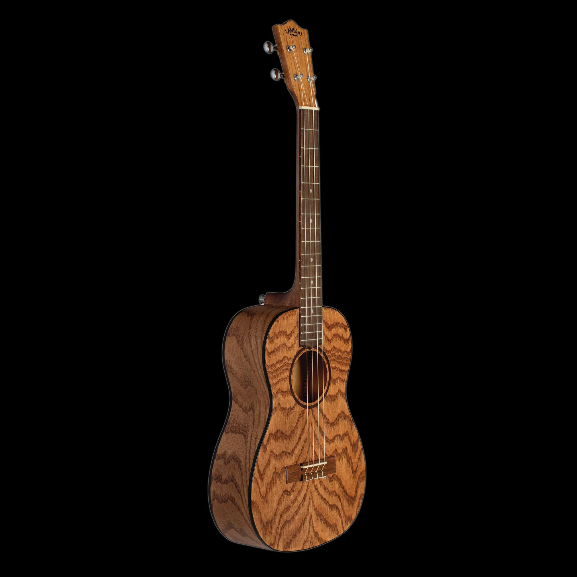 Lanikai OA-B Oak Baritone Ukulele Natural with Gig Bag - Image 4