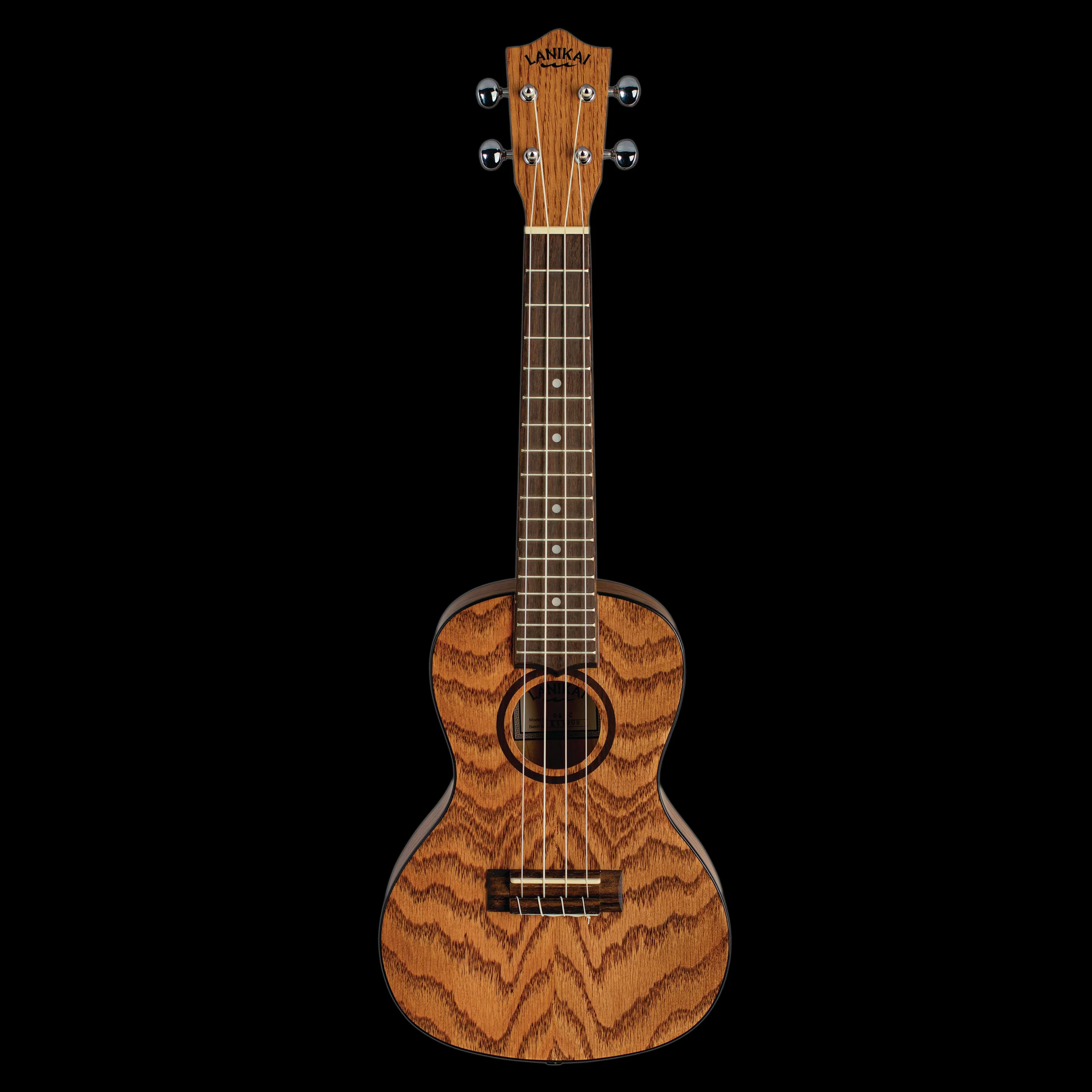 Lanikai OA-C Oak Concert Ukulele Natural with Gig Bag - Image 3
