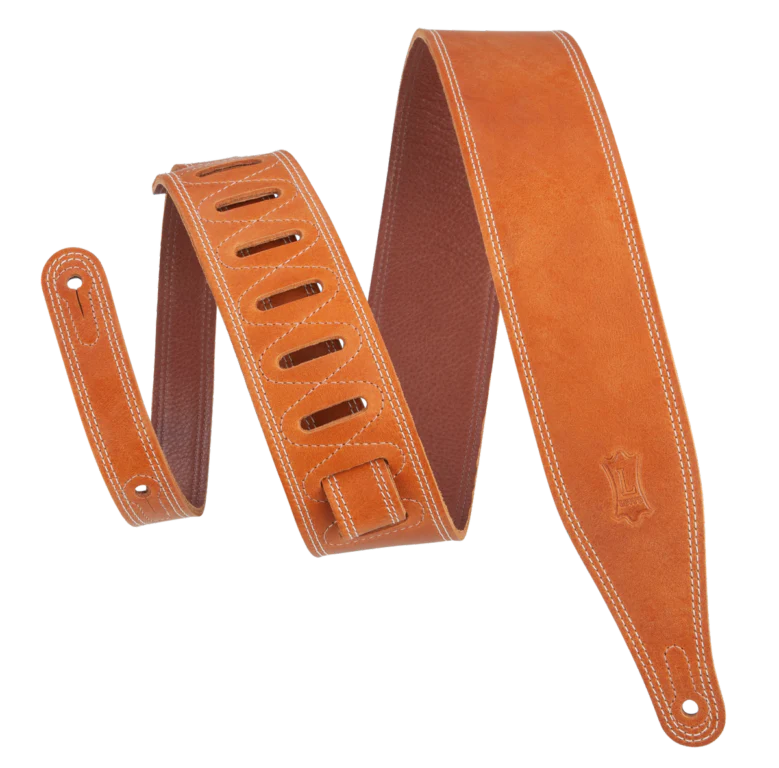 Levy's M17BDS-TAN 2.5" Oiled Leather Strap in Tan