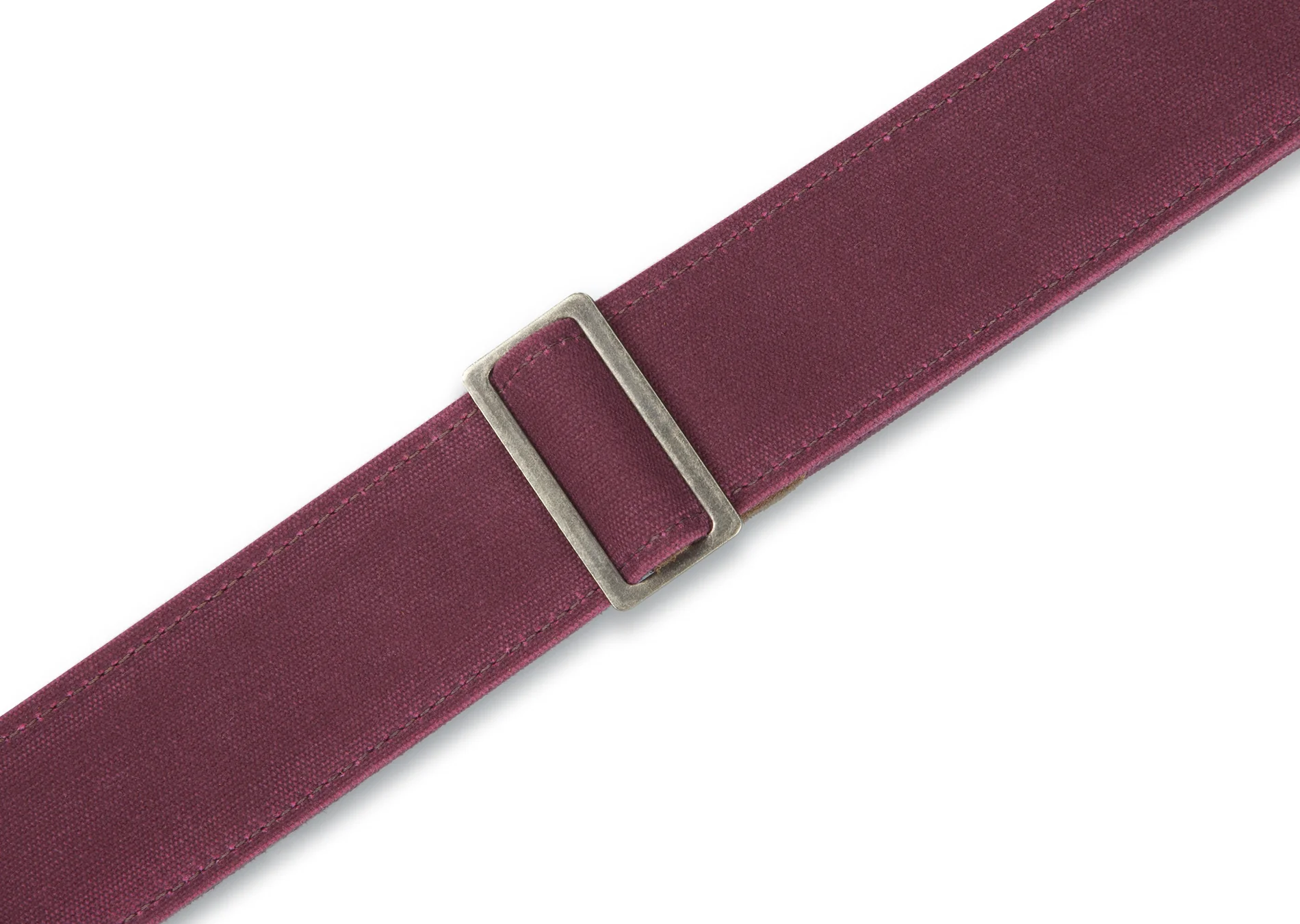 Levy's M7WC-BRG 2" Wide Waxed Canvas Guitar Strap - Image 3