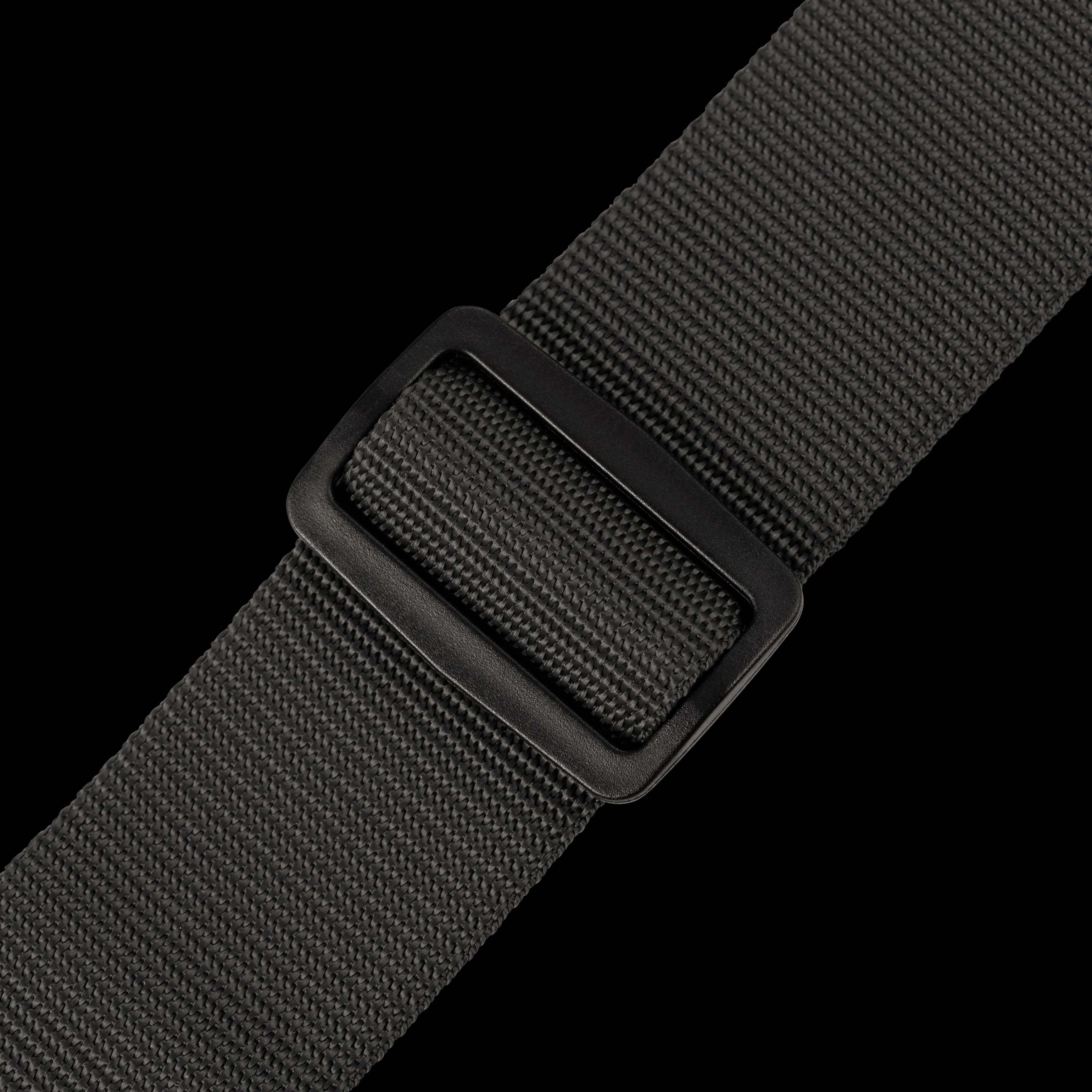 Levy's M8POLY-BLK 2" Wide Black Polypropylene Guitar Strap - Image 2
