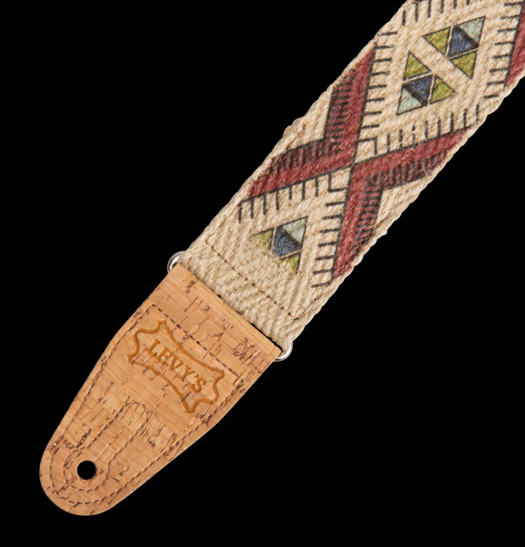 Levy's MH8P-002 2" Hemp  Strap in Tribal Print - Image 3