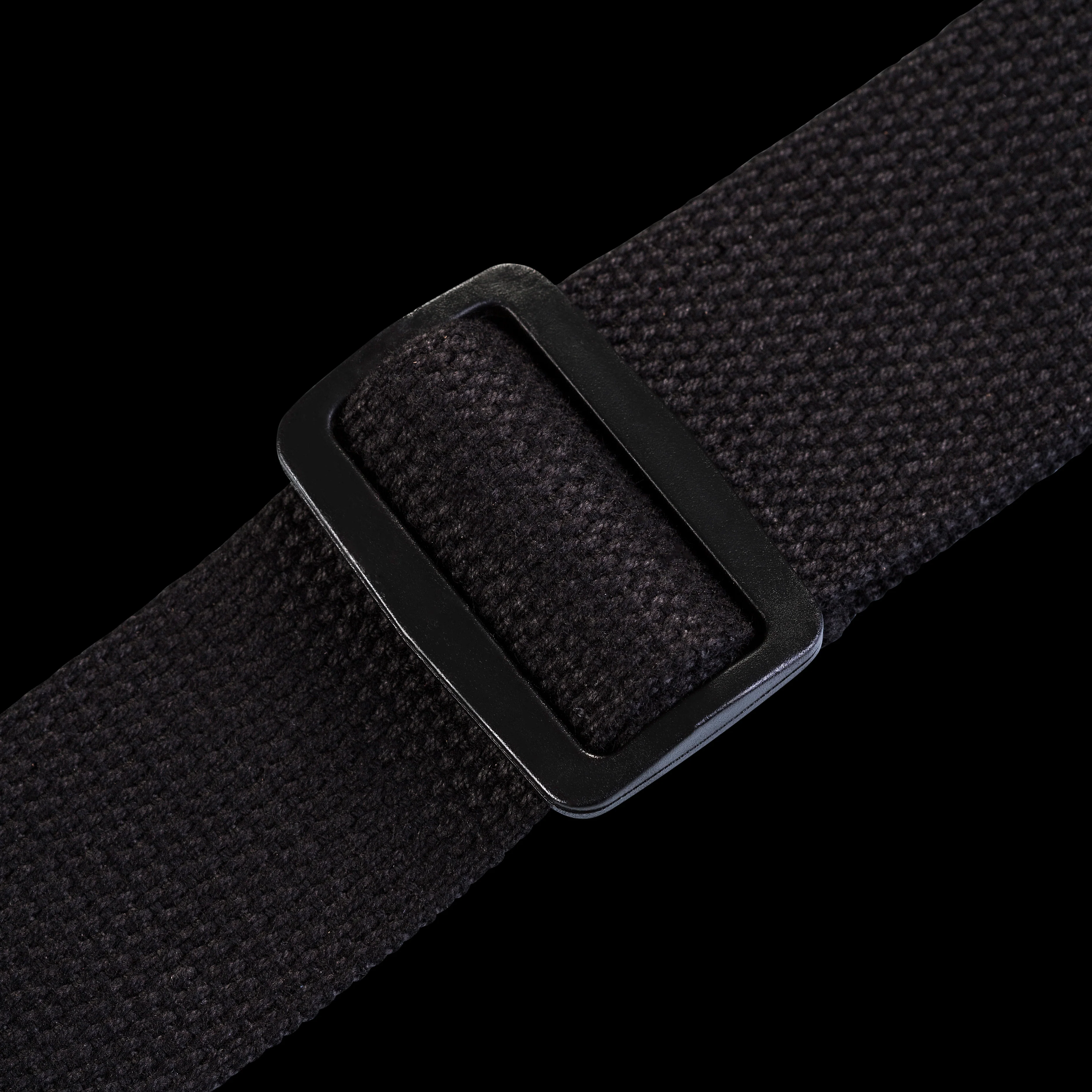 Levy's MSSC8-BLK 2" Wide Black Cotton Guitar Strap - Image 4