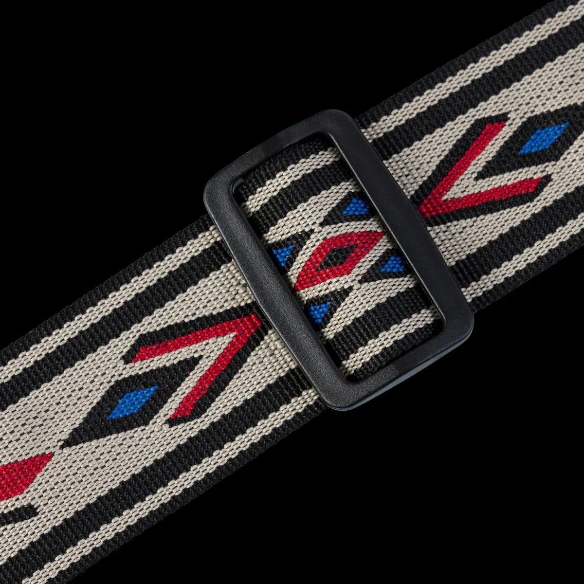Levy's MSSN80-MLT 2" Wide Multi Color Woven Guitar Strap - Image 3
