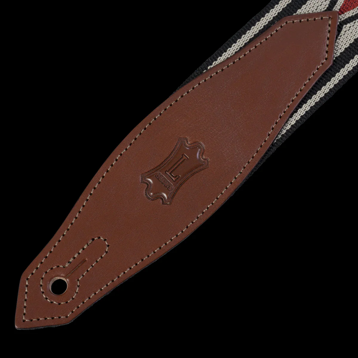 Levy's MSSN80-MLT 2" Wide Multi Color Woven Guitar Strap - Image 4