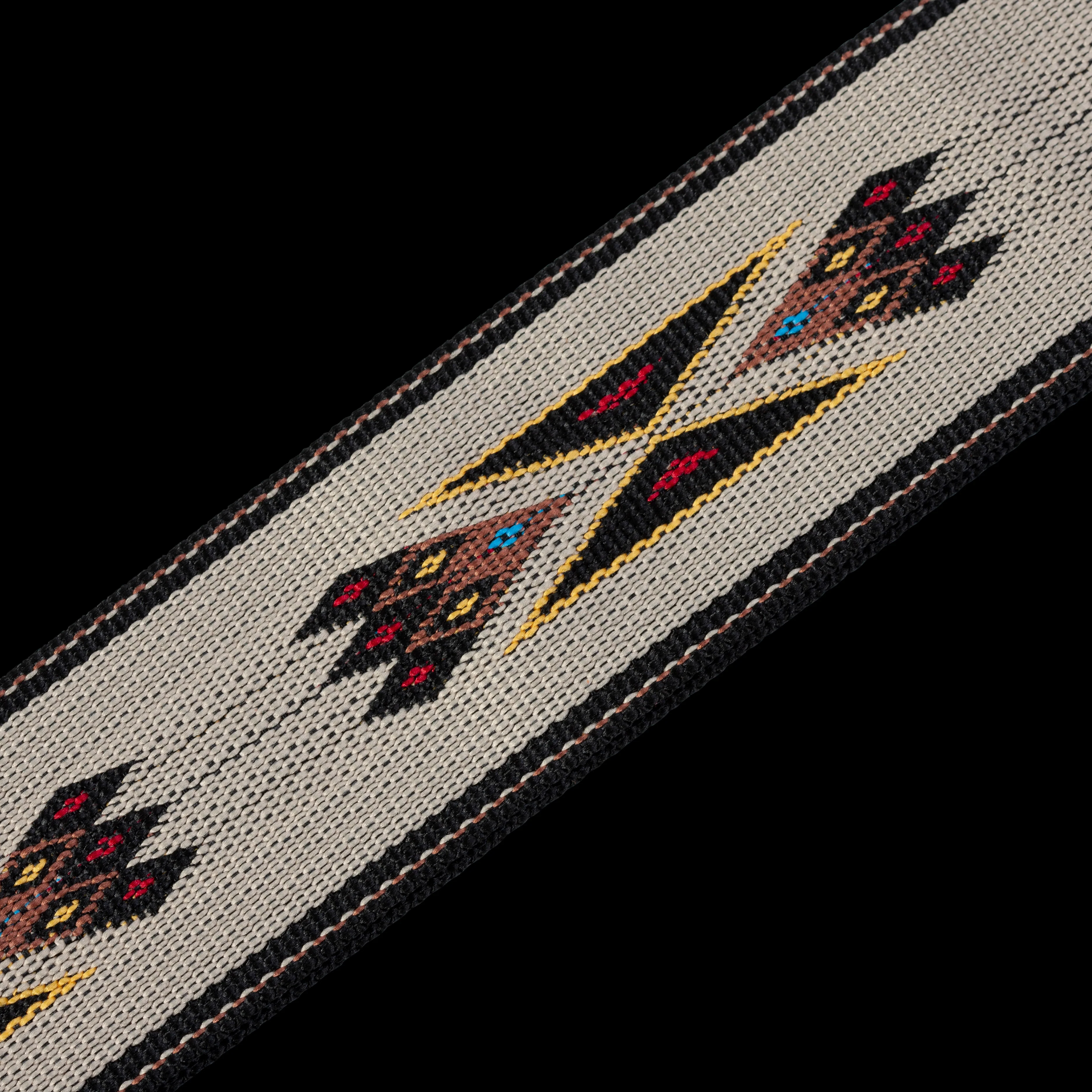 Levy's MSSN80-TAN 2" Wide Tan Woven Guitar Strap - Image 3