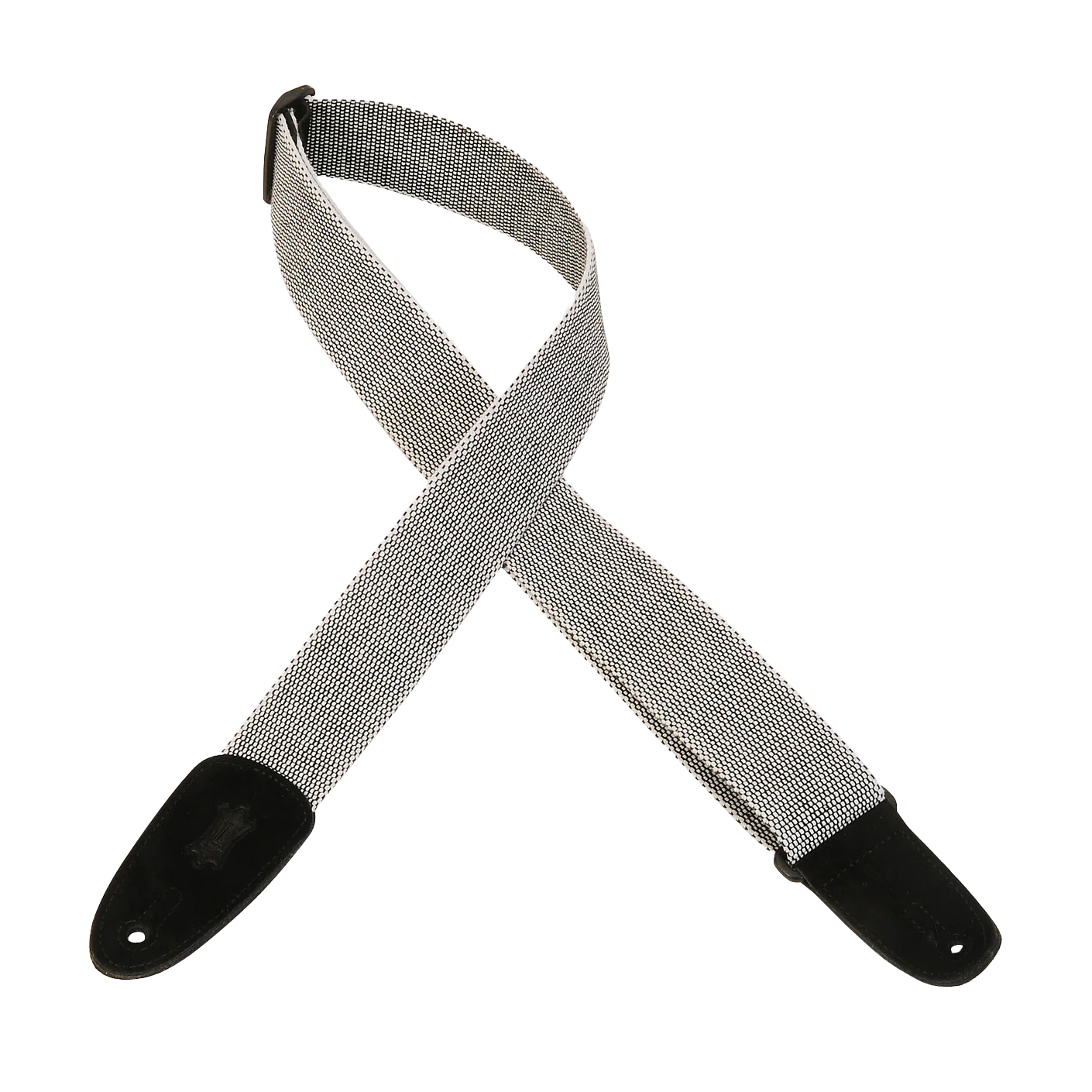 Levy's MT8-WHT 2" Wide White Tweed Guitar Strap