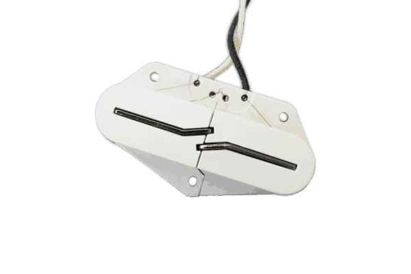 Lindy Fralin Split Blades Telecaster Blues Special Medium Radius Pickup Set - White - Image 2