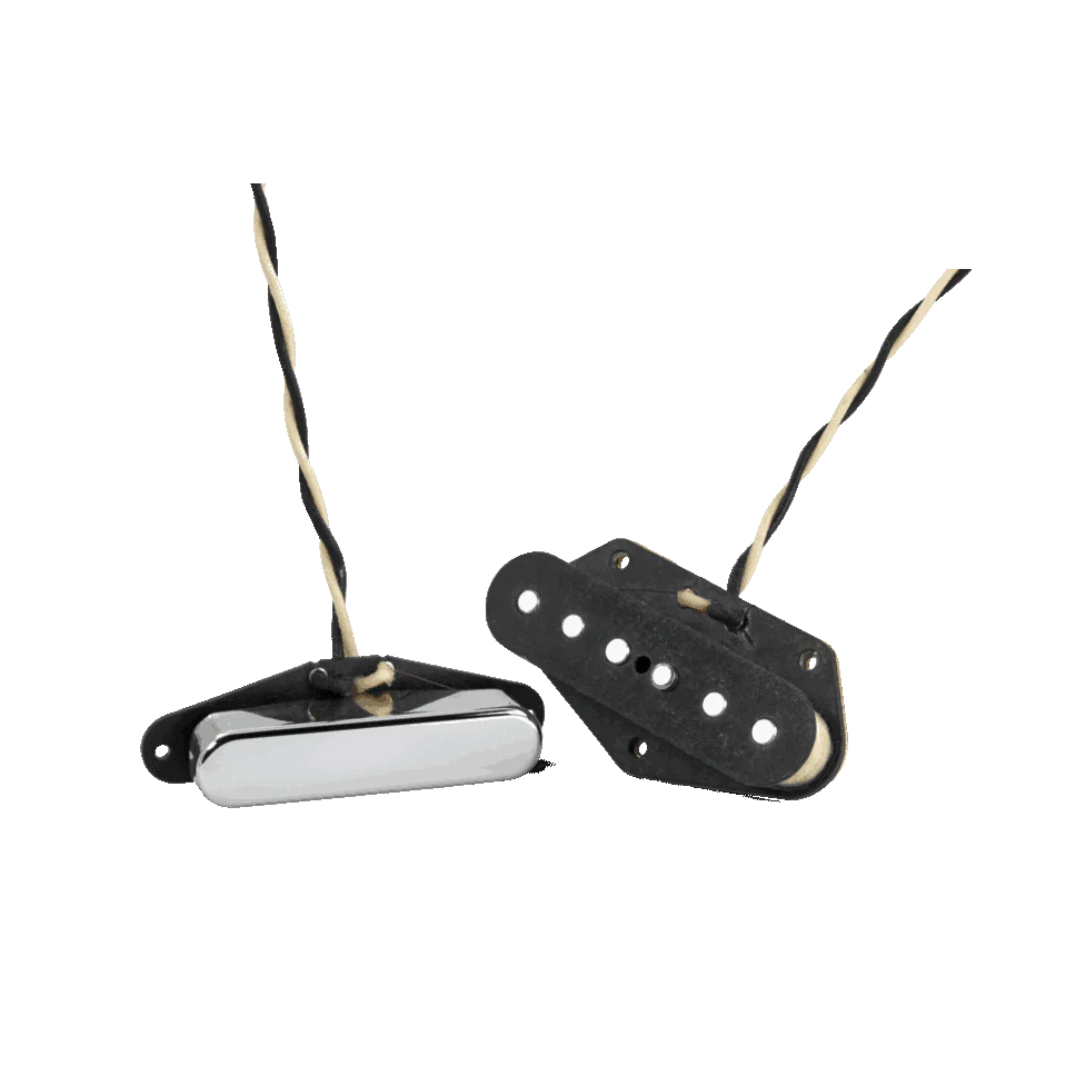 Lindy Fralin Telecaster Stock Pickup Set Hybrid Stagger- Nickel
