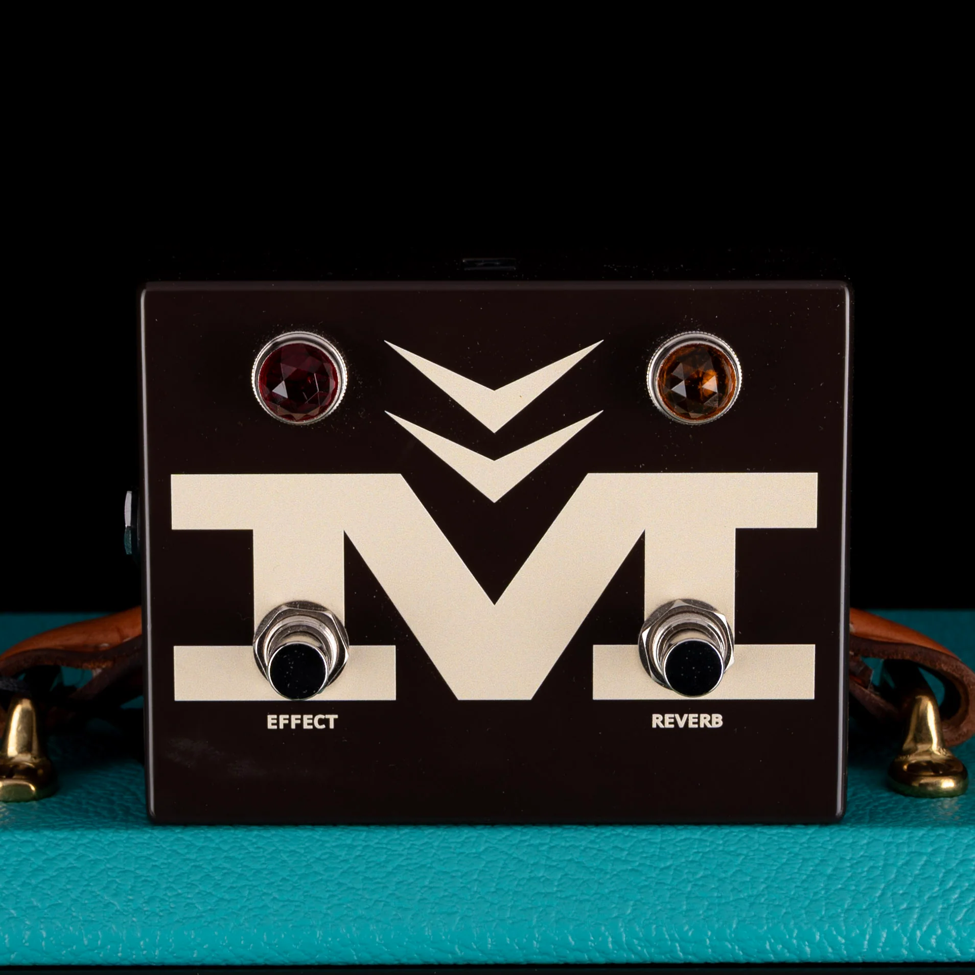 Magnatone Limited Edition Panoramic Stereo Teal Guitar Amp Combo - Image 10