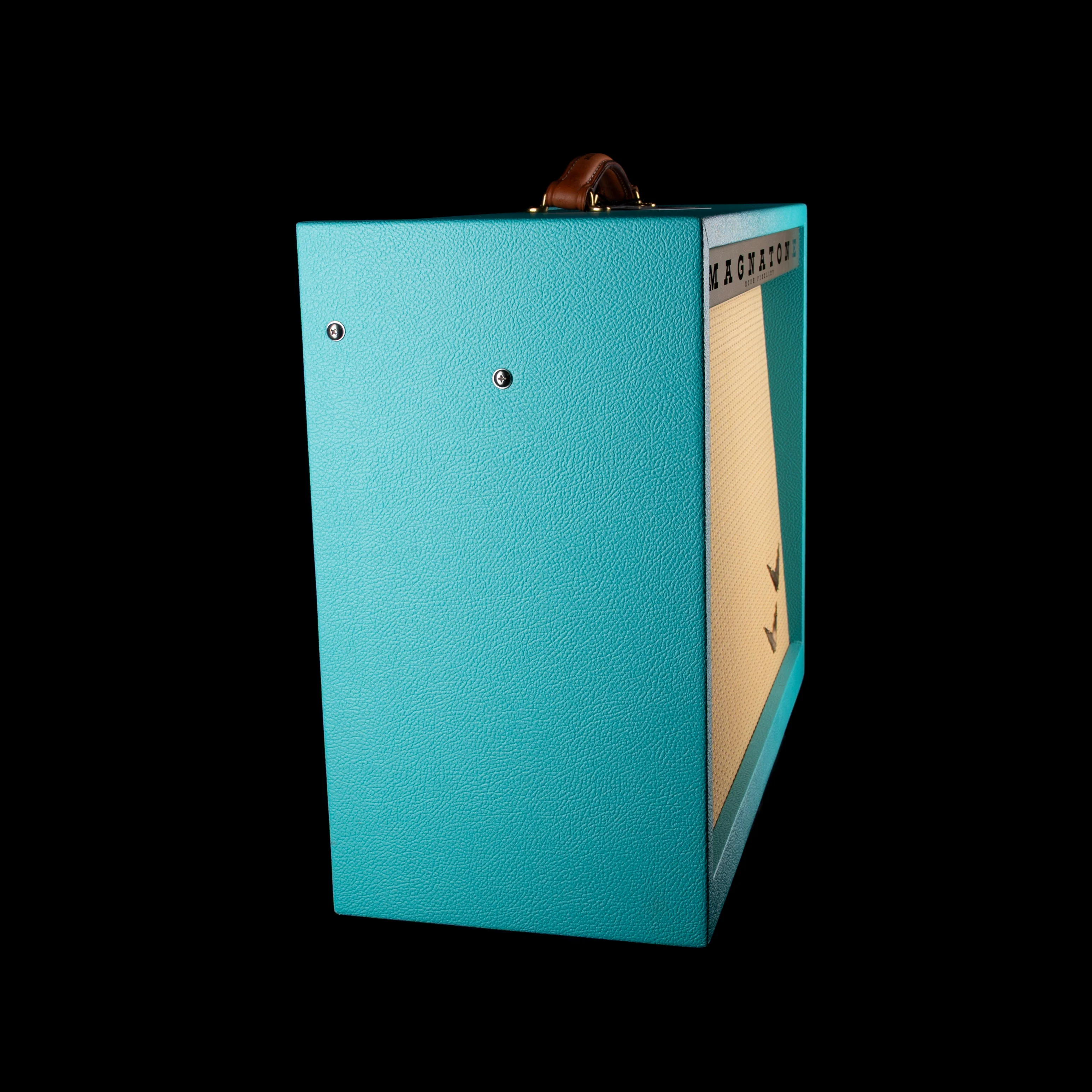 Magnatone Limited Edition Panoramic Stereo Teal Guitar Amp Combo - Image 5
