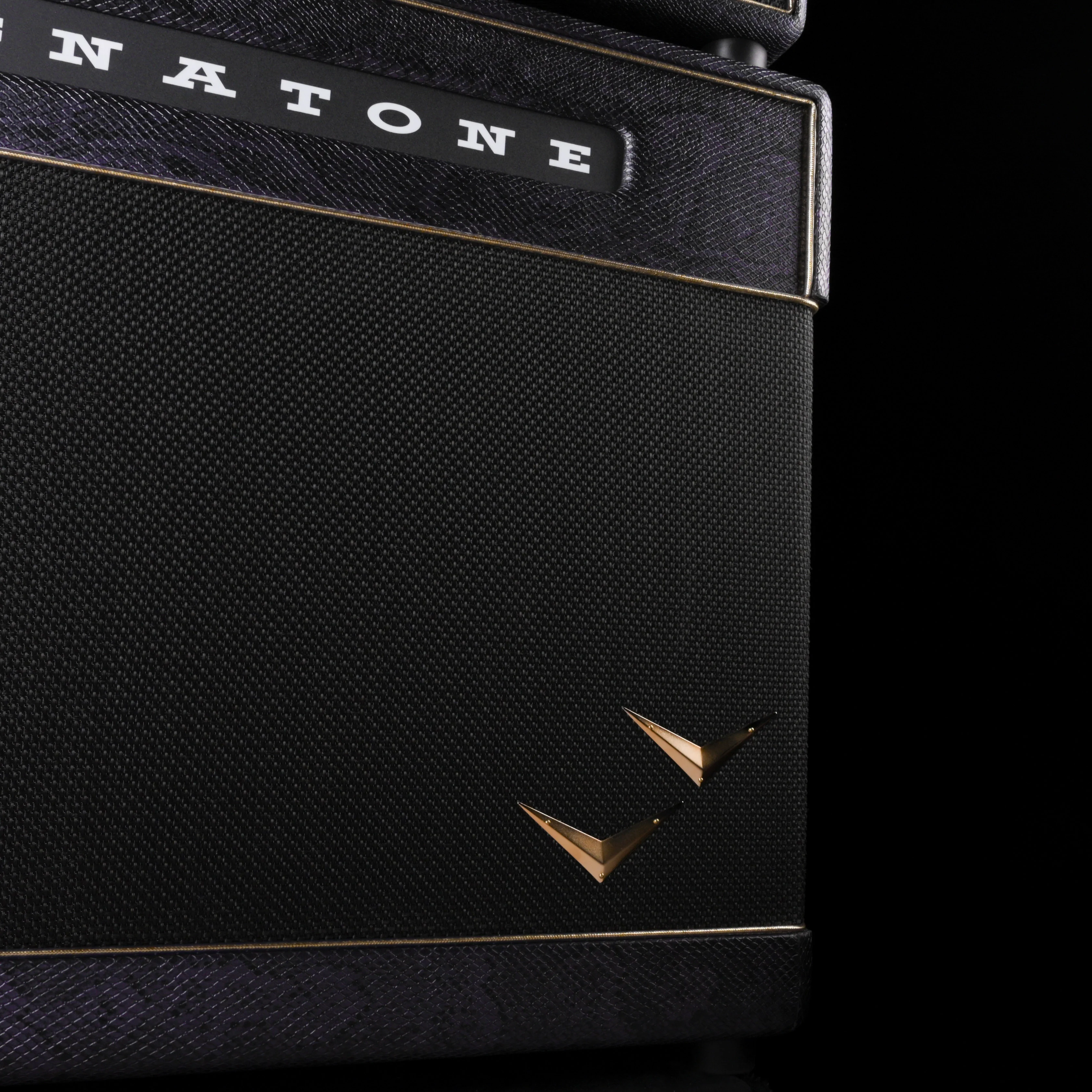 Magnatone Limited Edition Slash Purple Python M-80 Head & Cabinet Guitar Amp Rig IN STOCK - Image 9