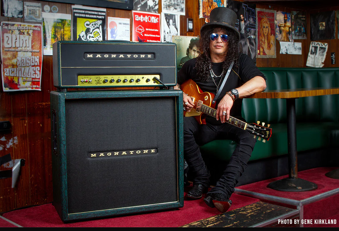 Magnatone SL-100 Slash Signature Head And Matching SL-412 Cabinet Guitar Amp Head & Cabinet Set LIMITED 1 0f 100 MADE