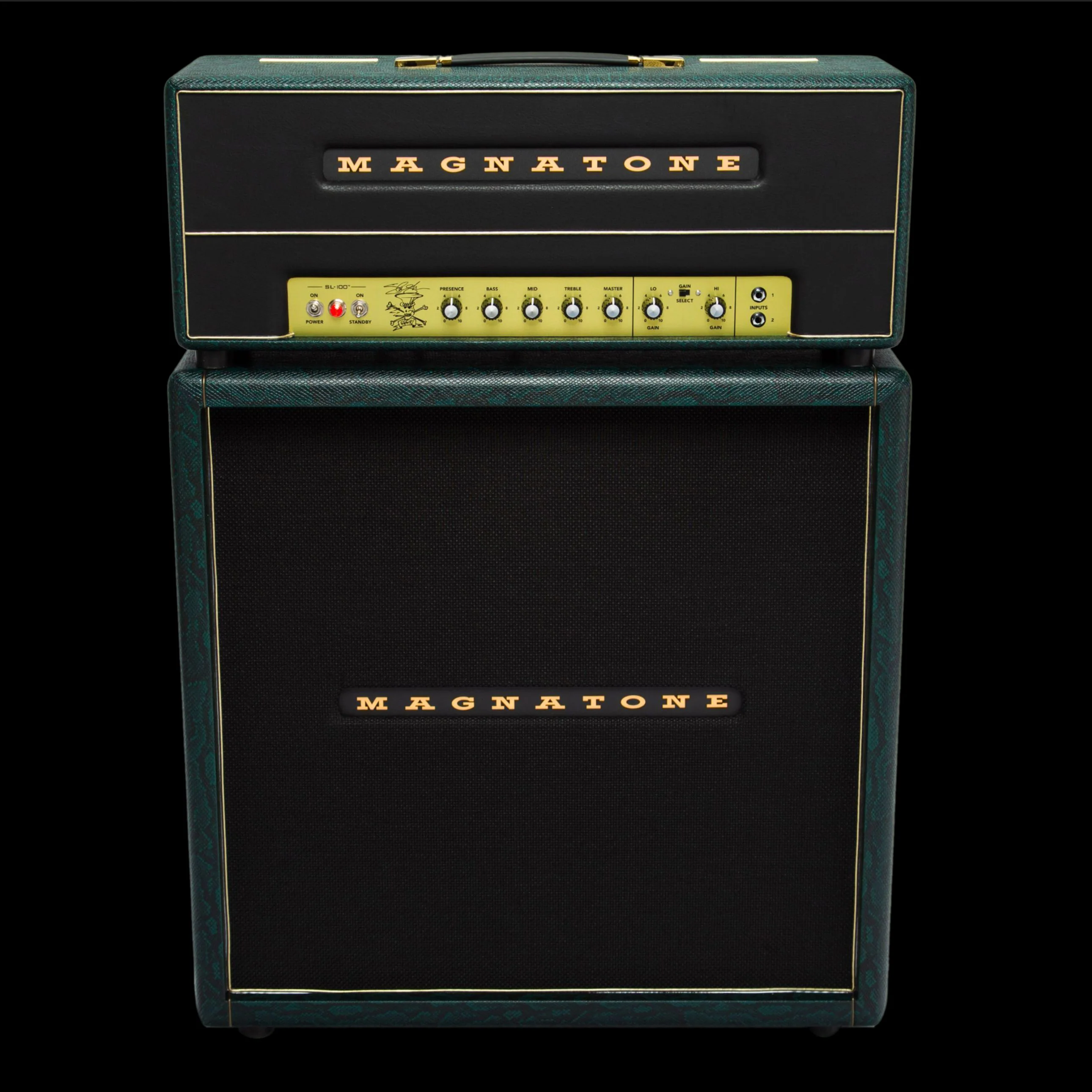 Magnatone SL-100 Slash Signature Head And Matching SL-412 Cabinet Guitar Amp Head & Cabinet Set LIMITED 1 0f 100 MADE - Image 3