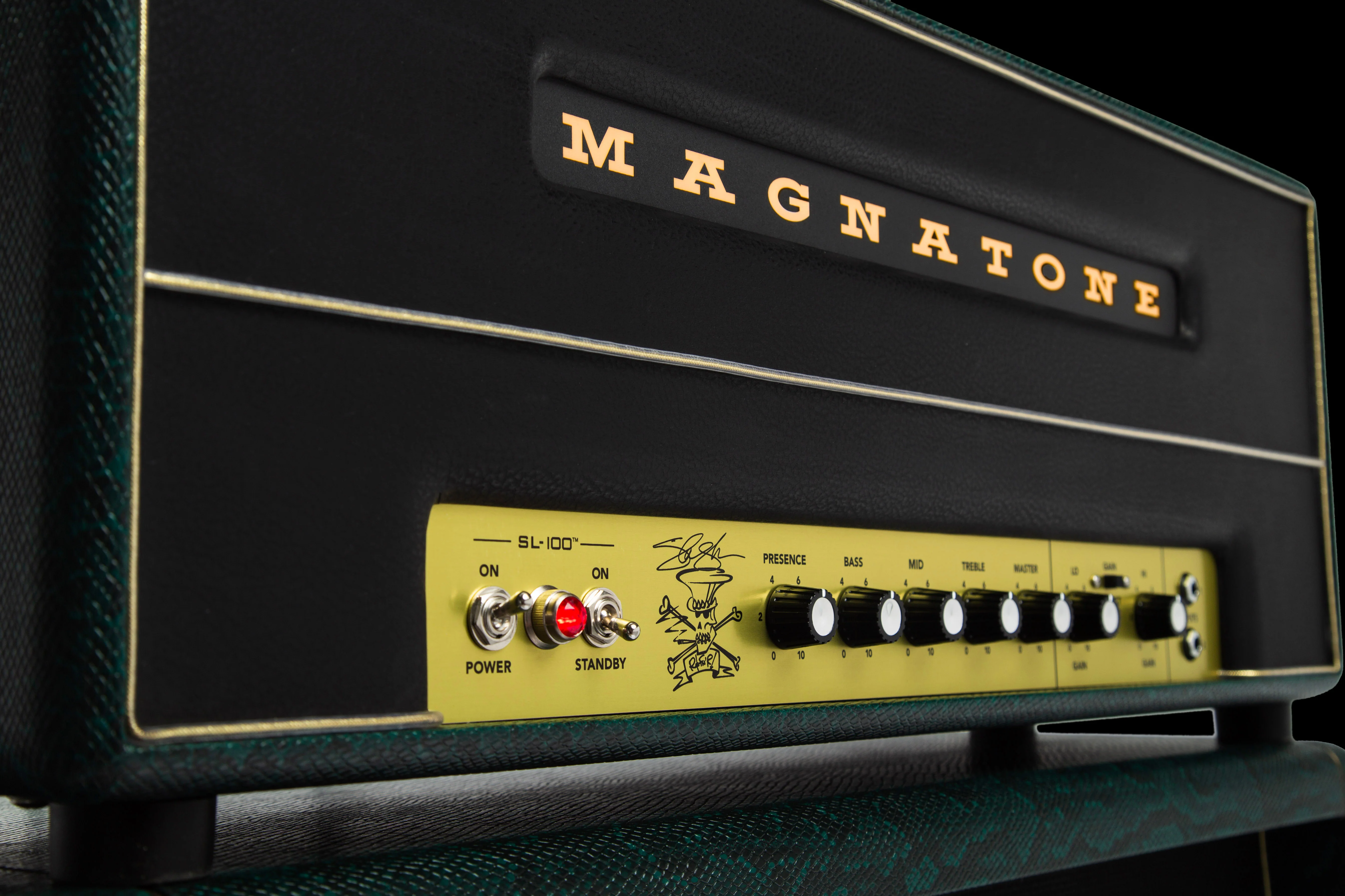 Magnatone SL-100 Slash Signature Head And Matching SL-412 Cabinet Guitar Amp Head & Cabinet Set LIMITED 1 0f 100 MADE - Image 4